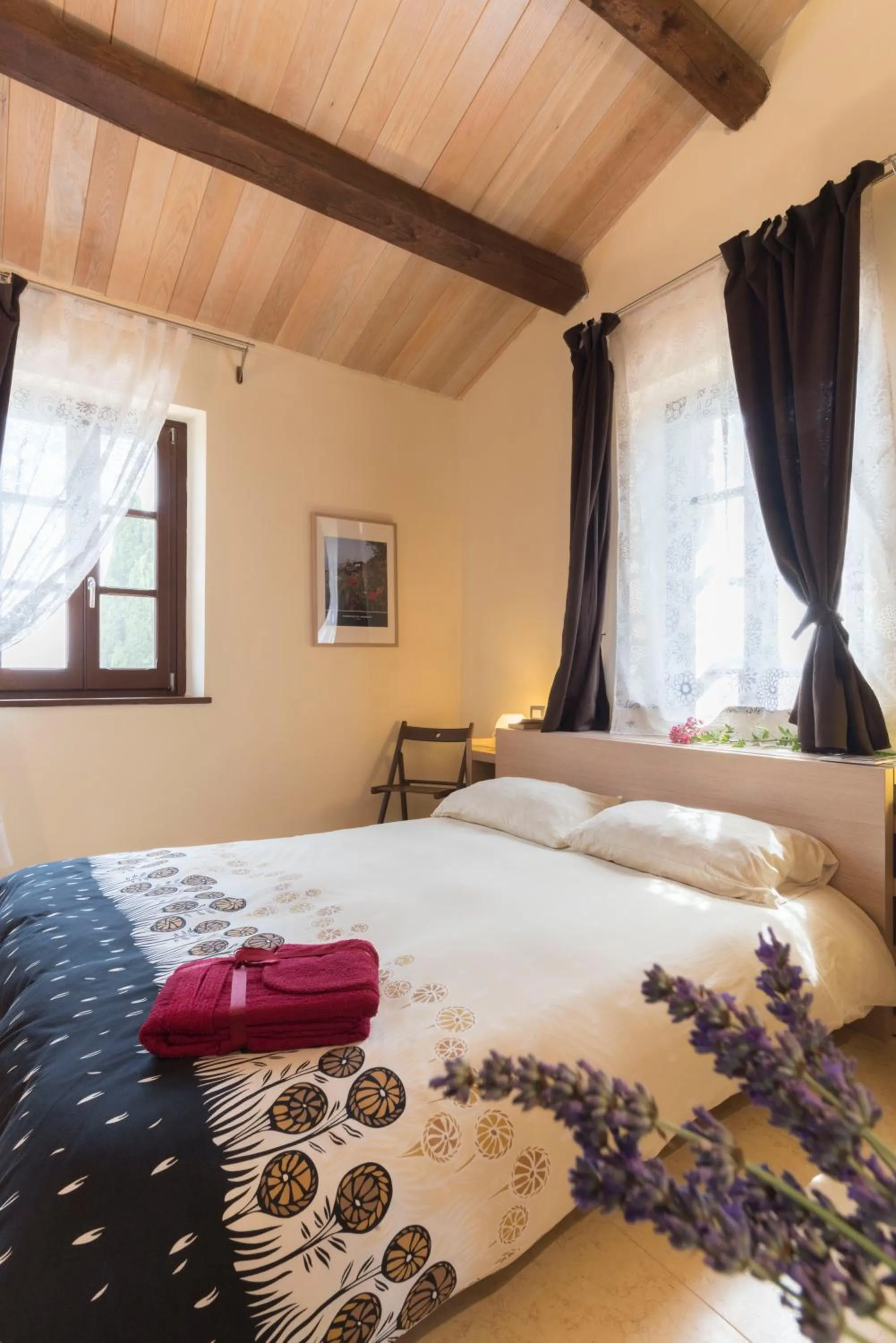 Bed in Antico Casale Tiravento