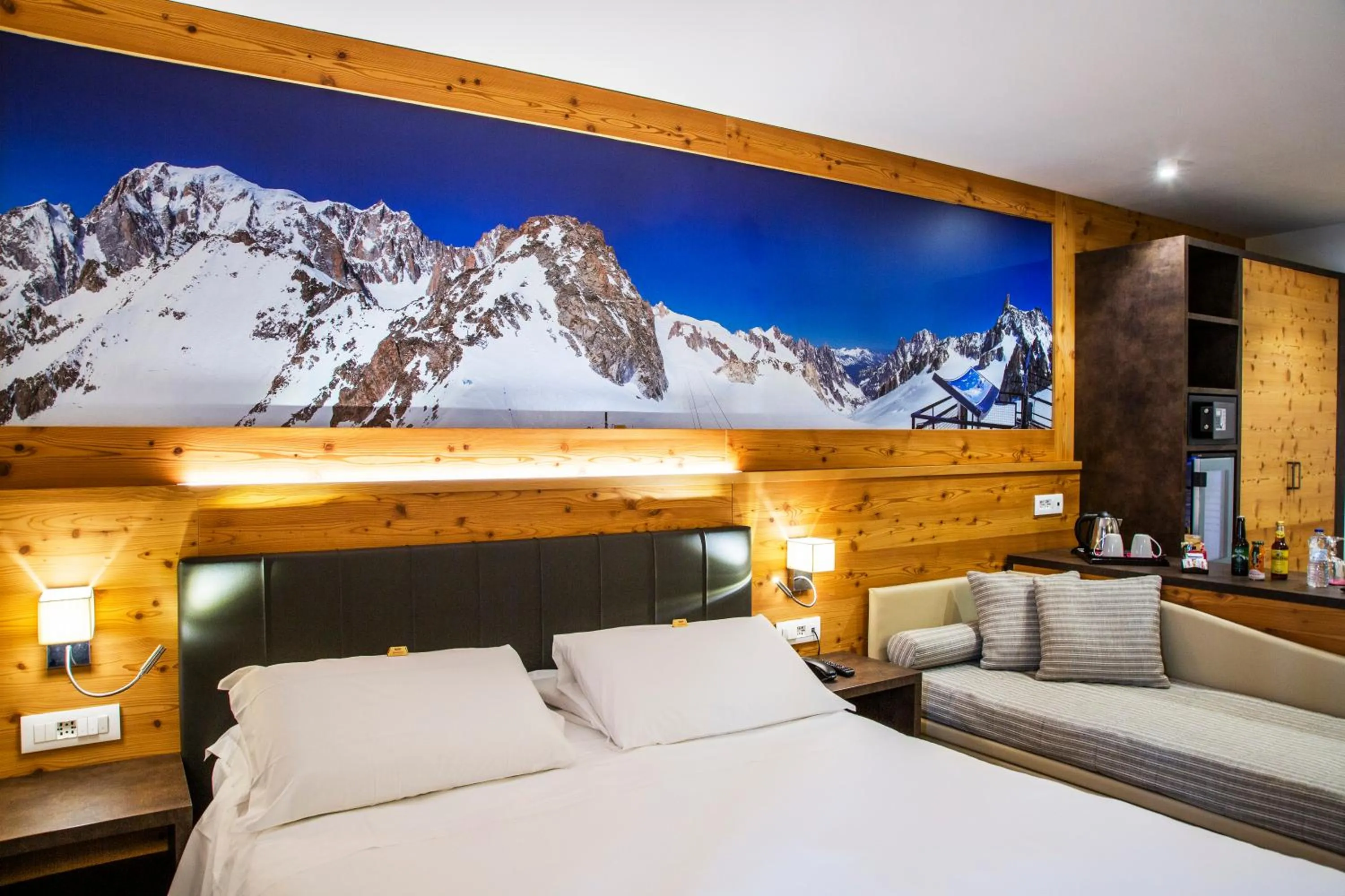 Bed in Dada Mountain Hotel