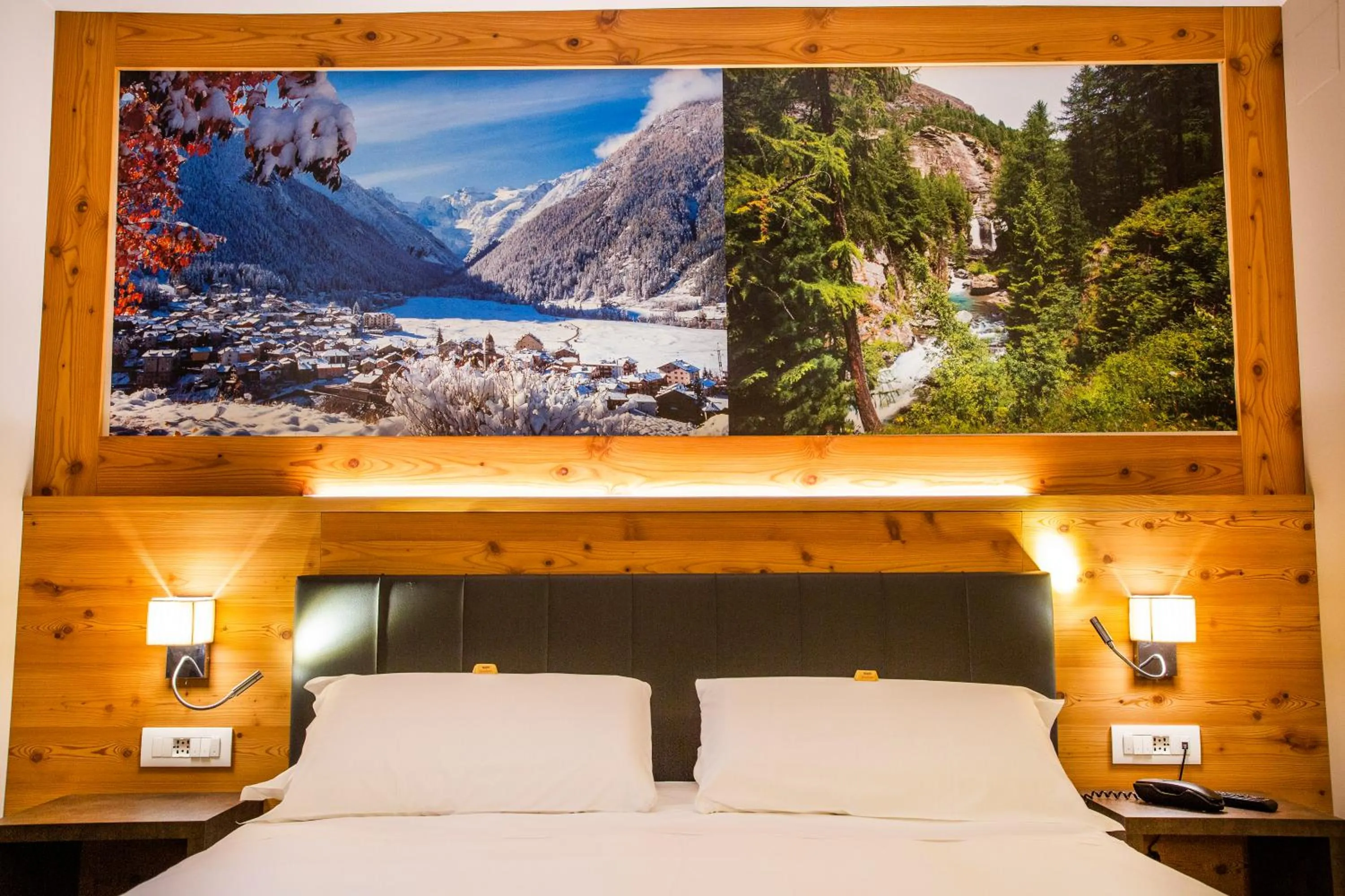 Bed in Dada Mountain Hotel