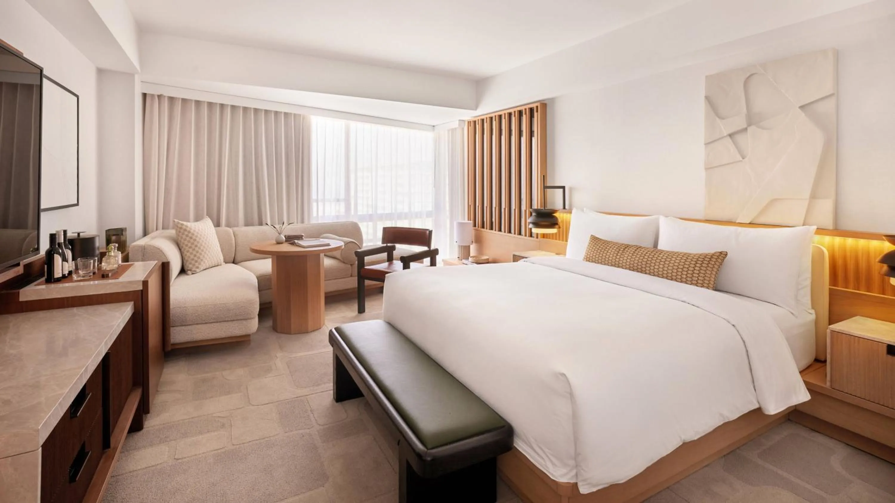 Bedroom, Bed in Le Meridien San Francisco