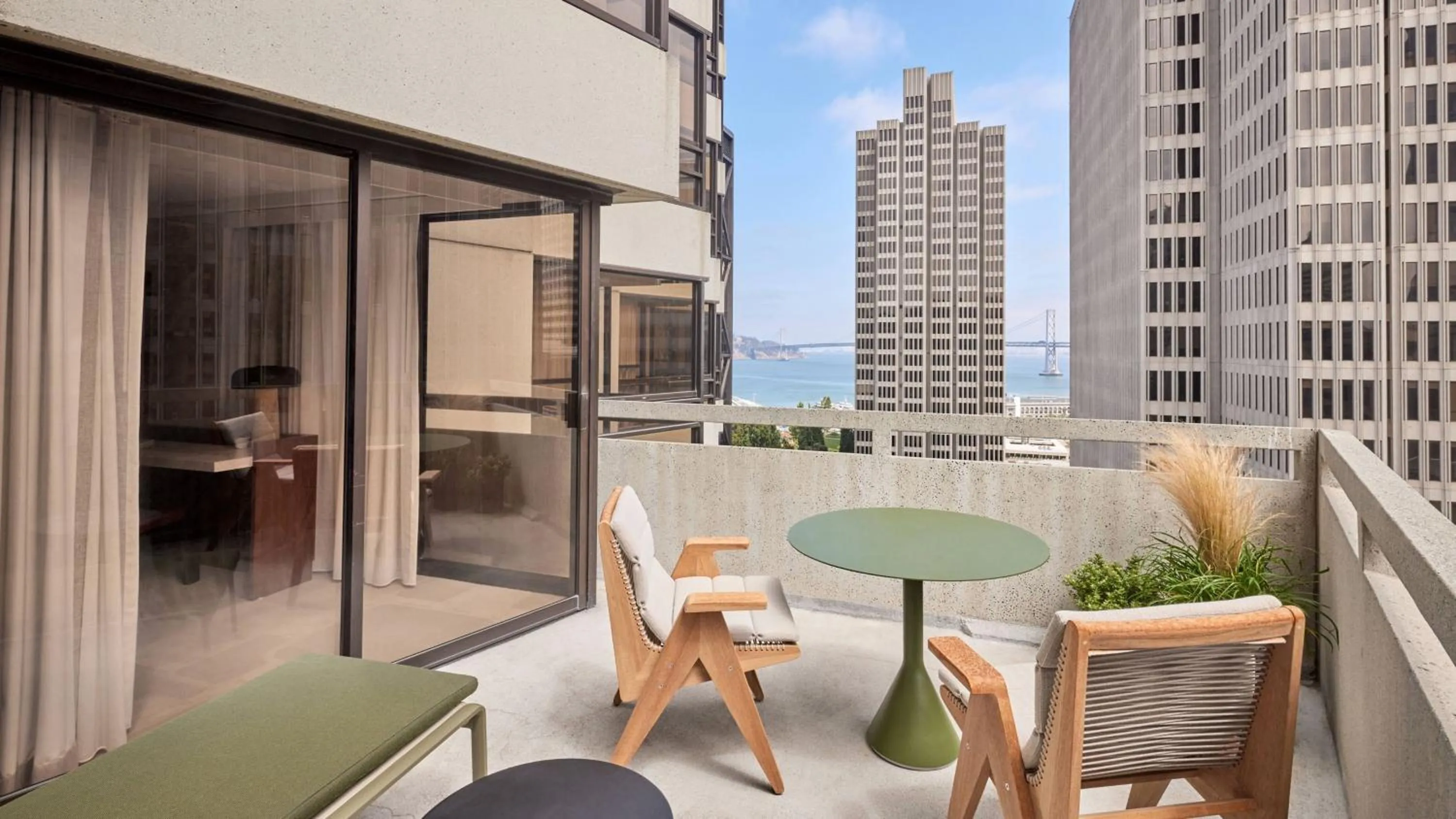 Balcony/Terrace in Le Meridien San Francisco