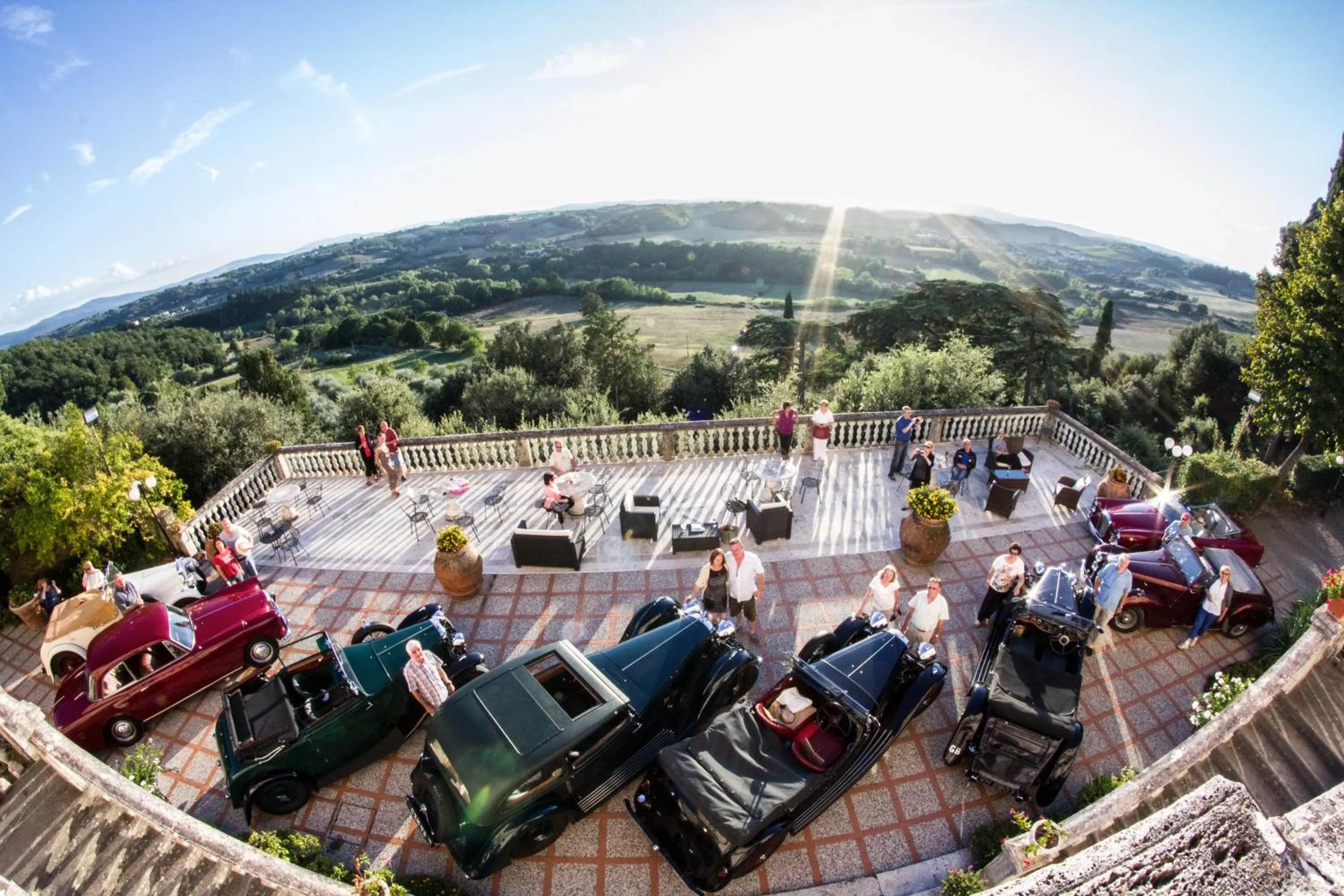 Bird's eye view in Villa Lecchi Hotel Wellness