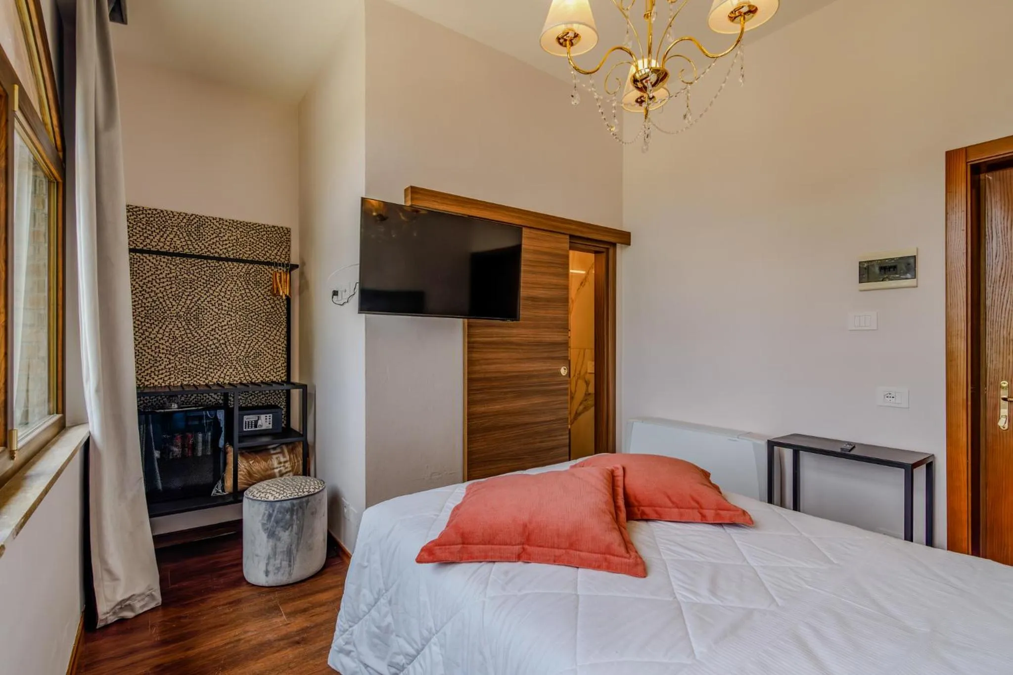 Bed in Villa Lecchi Hotel Wellness