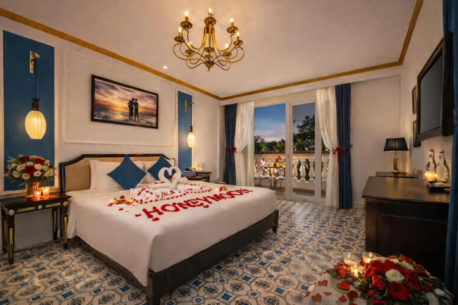 Bedroom, Bed in Hoi An Blue Sky Boutique Hotel & Spa