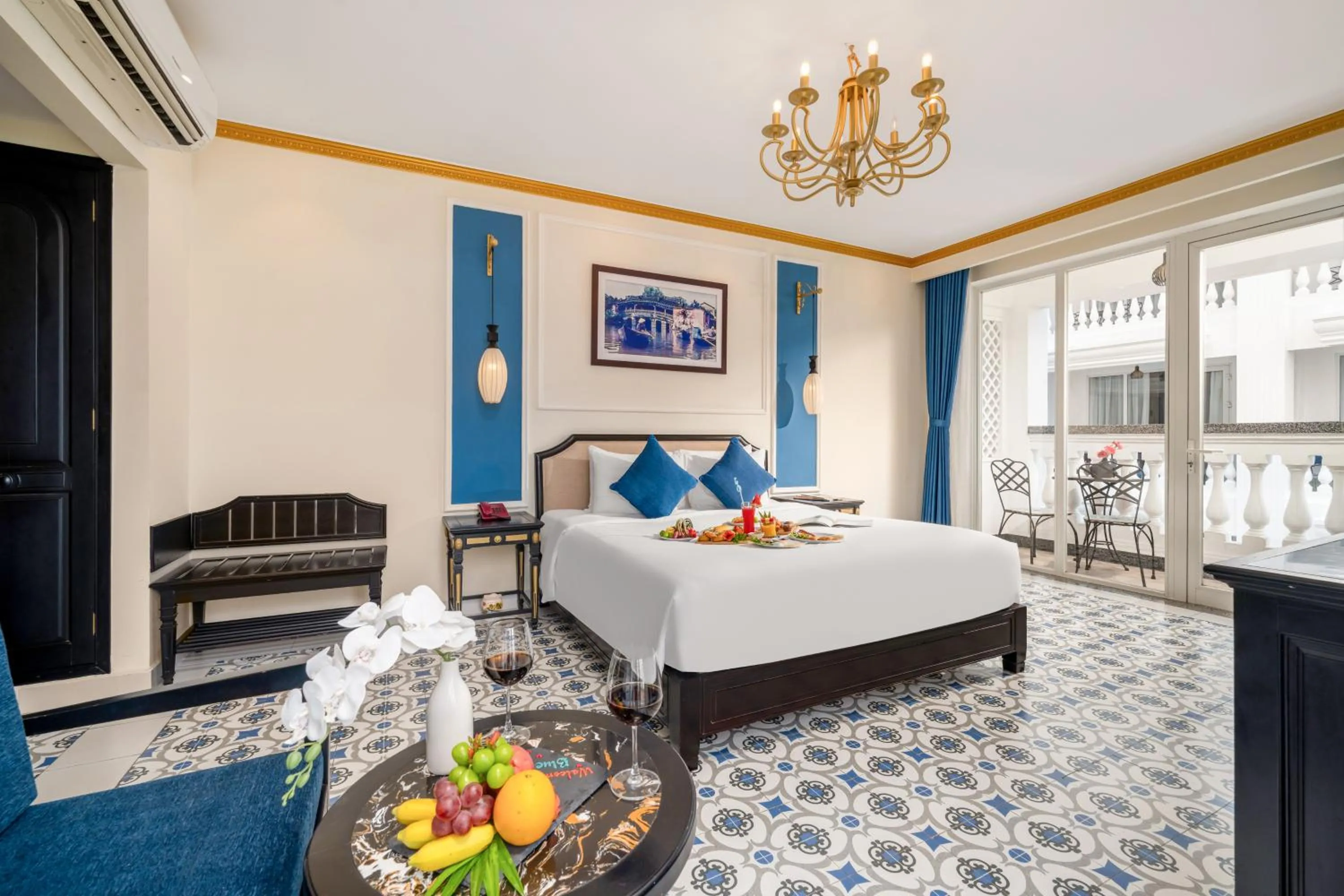 Bed in Hoi An Blue Sky Boutique Hotel & Spa