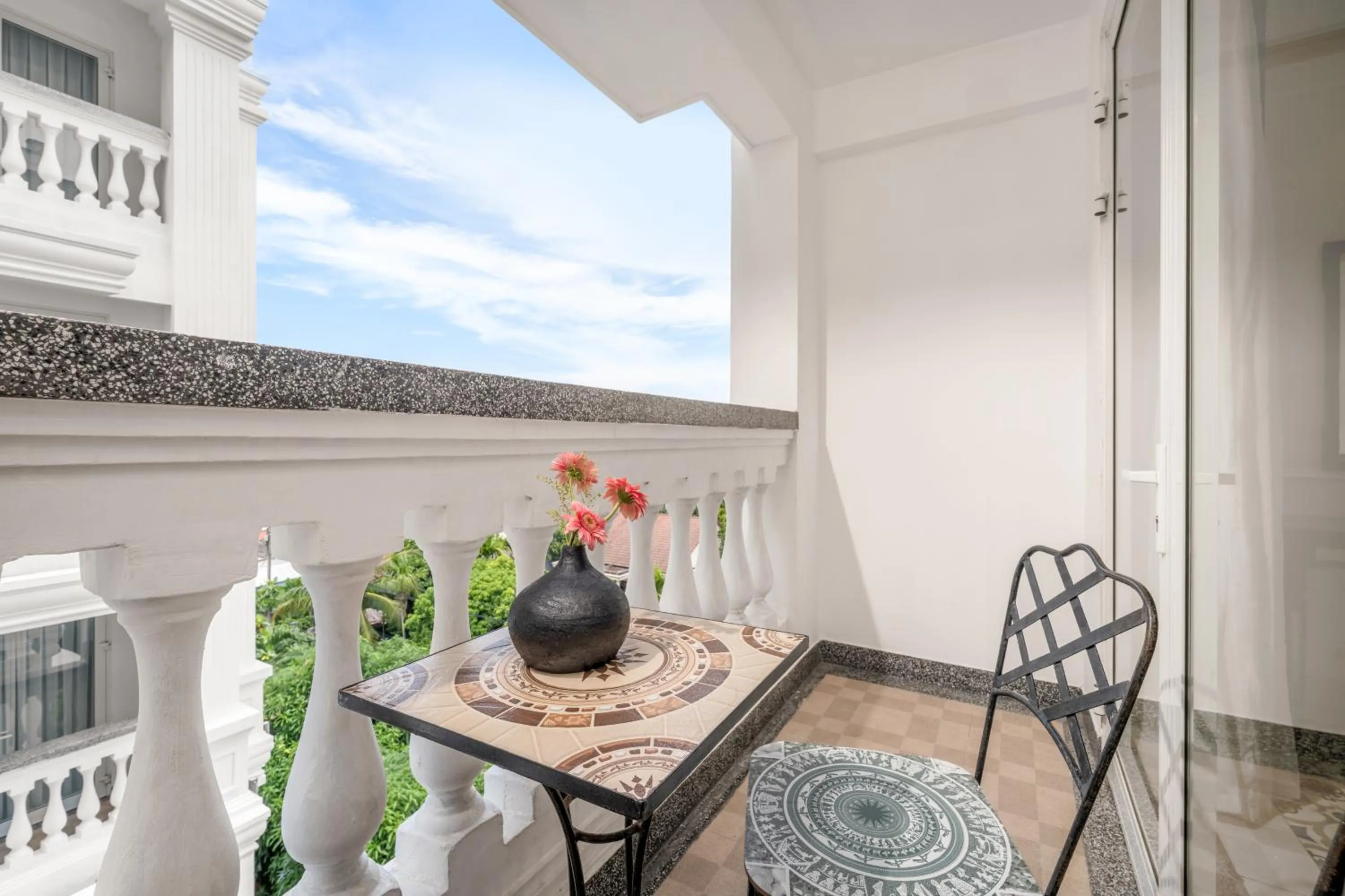 Balcony/Terrace in Hoi An Blue Sky Boutique Hotel & Spa