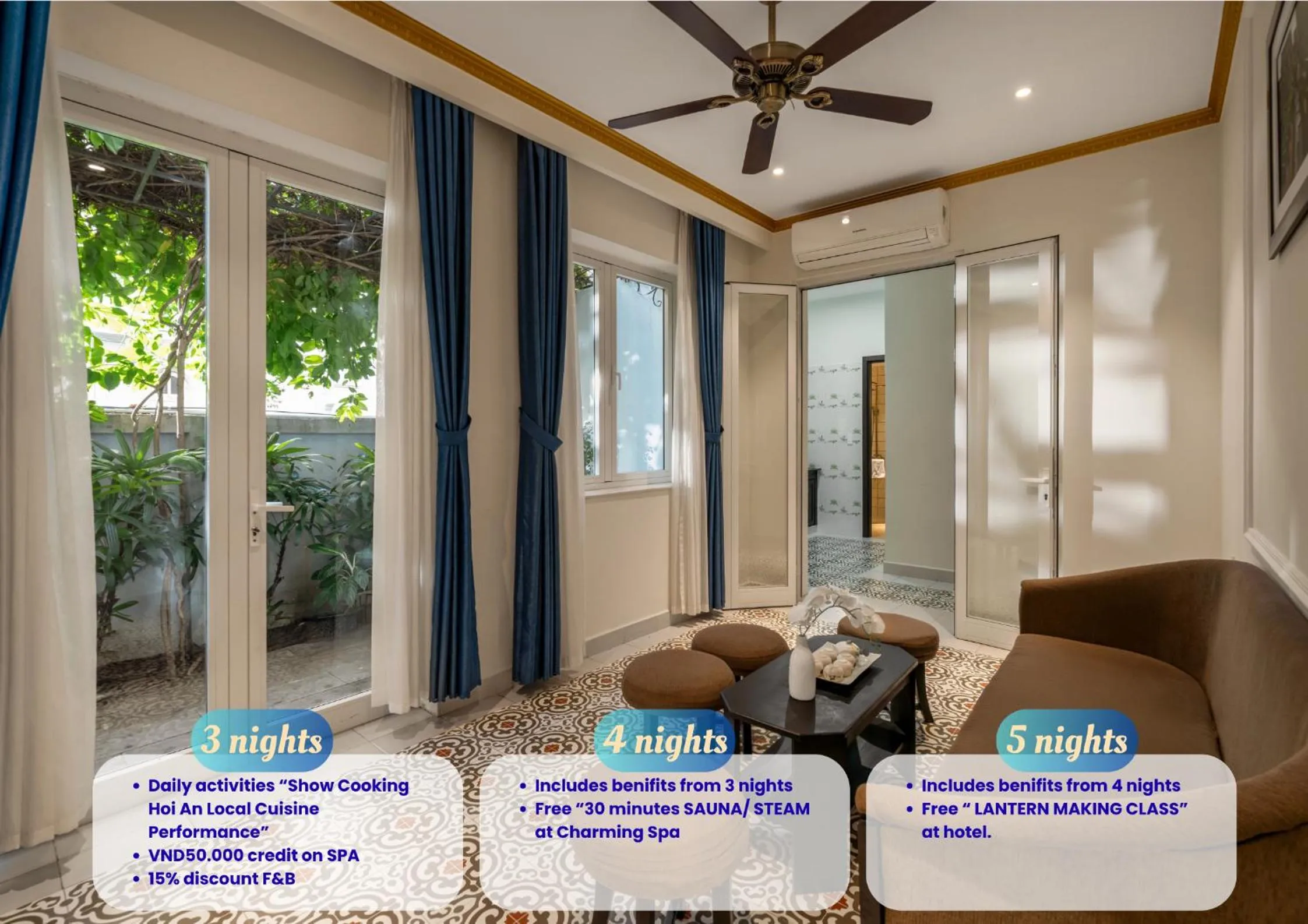 room service in Hoi An Blue Sky Boutique Hotel & Spa