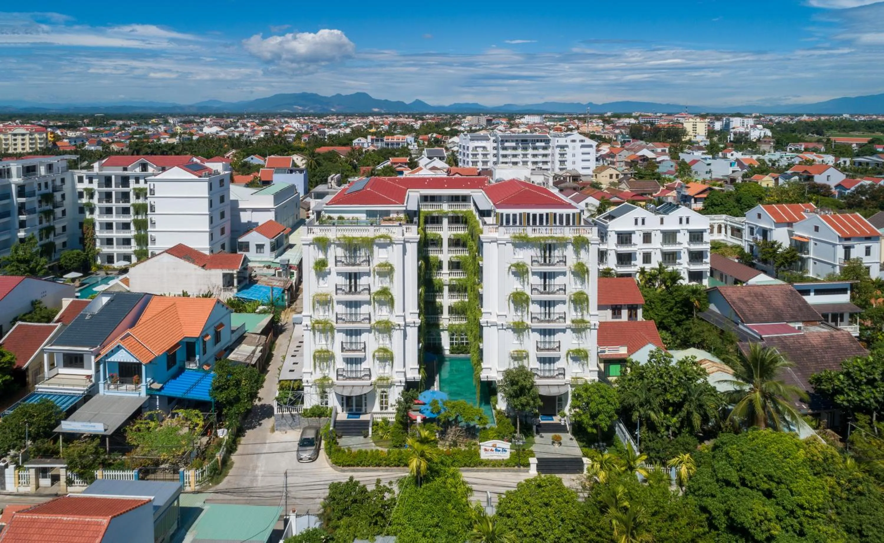 Property building in Hoi An Blue Sky Boutique Hotel & Spa