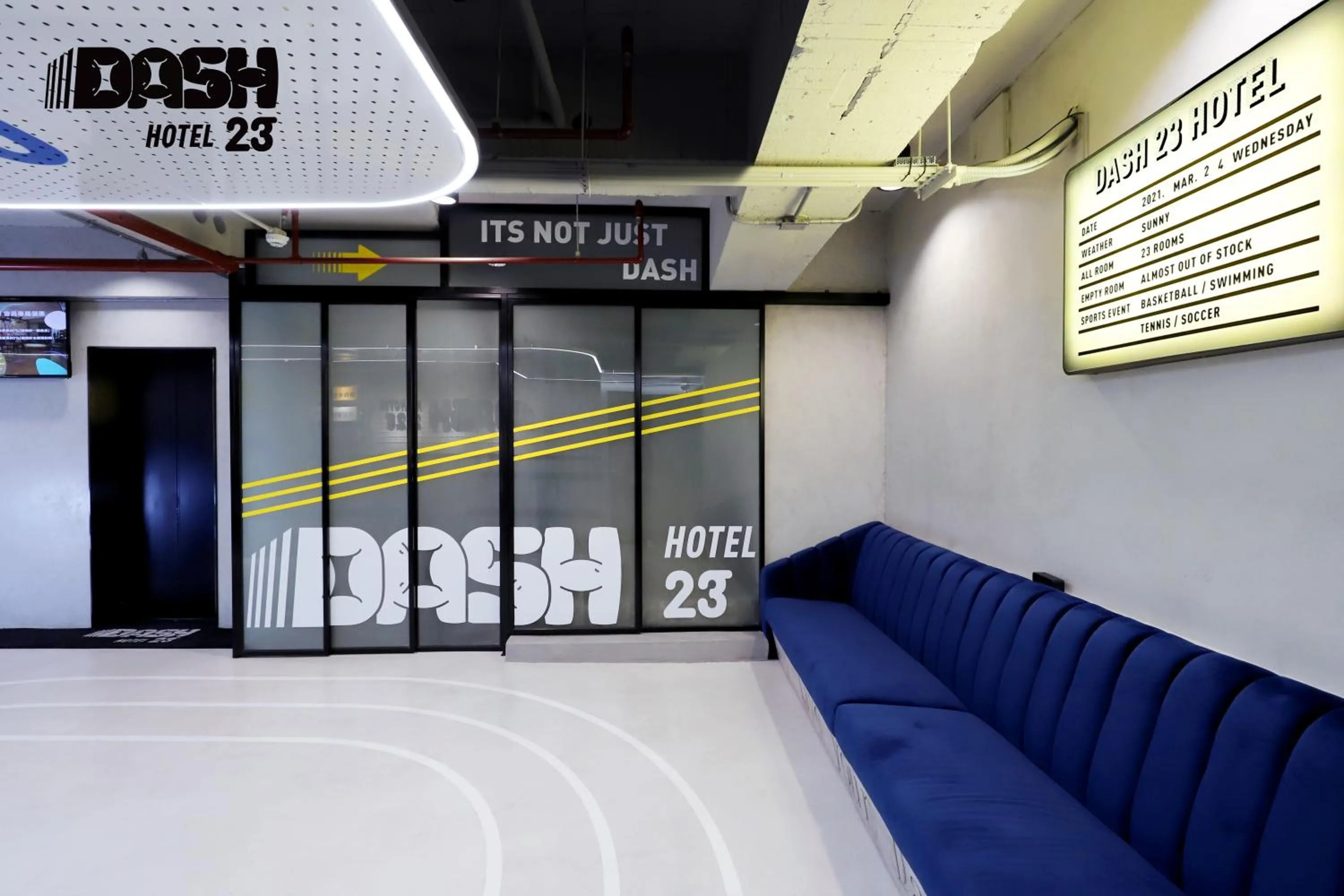 Property logo or sign in Dash 23 Hotel