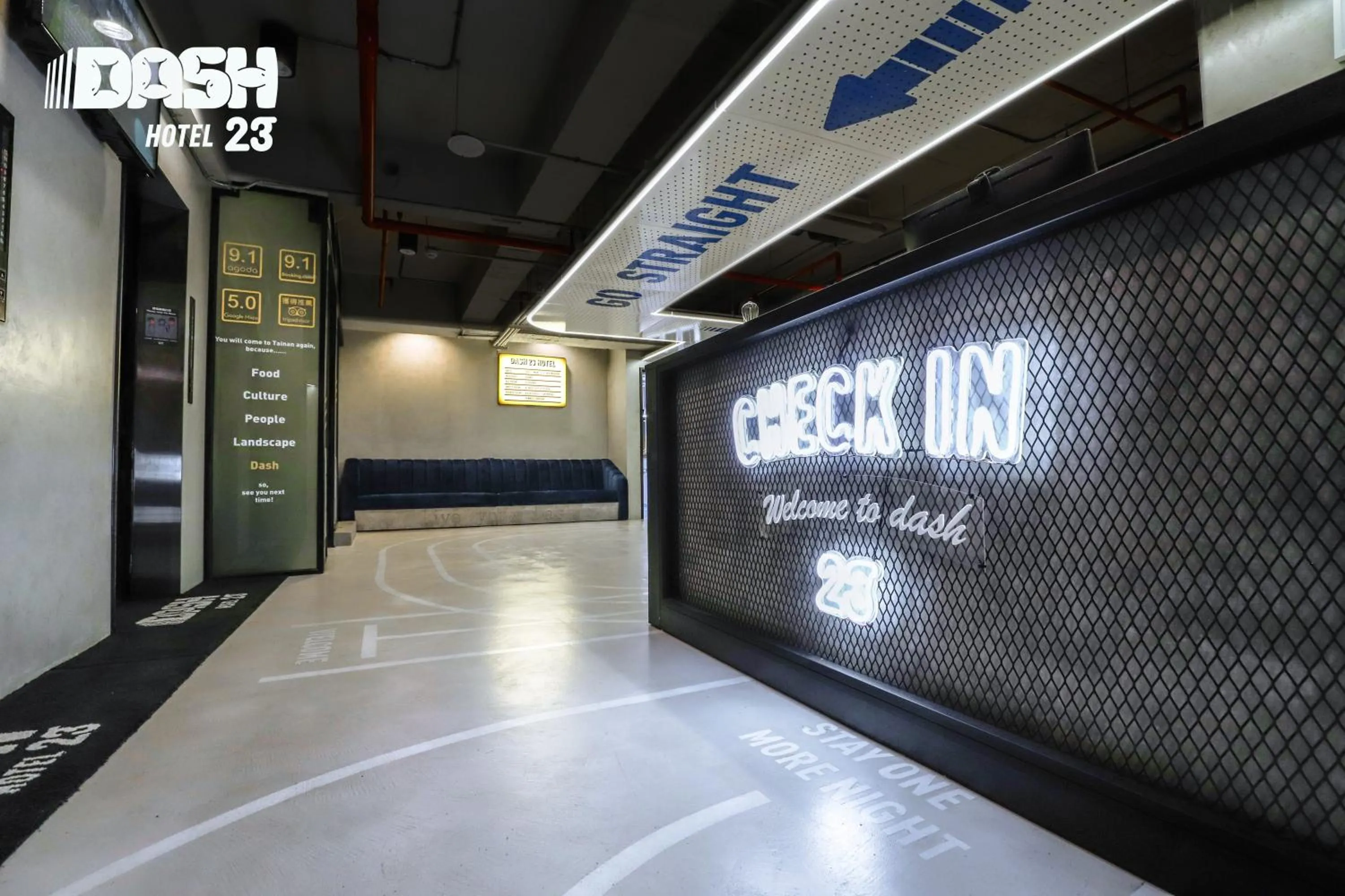 Property logo or sign in Dash 23 Hotel