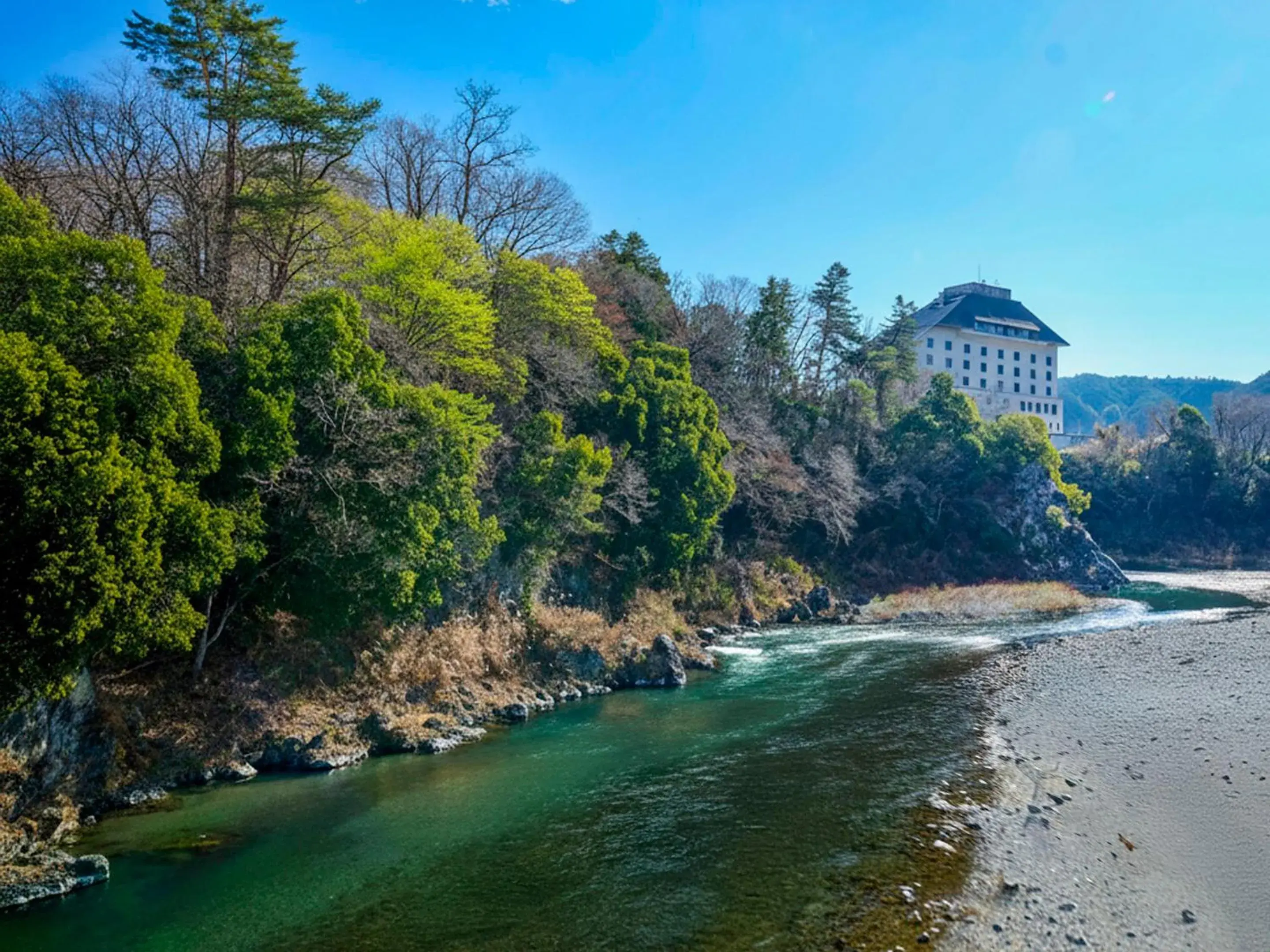 Twin Room- no pets allowed - single occupancy in KAMENOI HOTEL Ome Twin Room- no pets allowed - single occupancy in KAMENOI HOTEL Ome