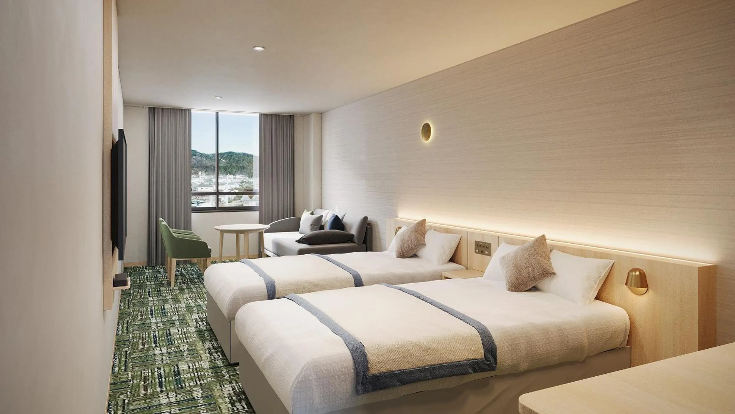 Photo of the whole room, Bed in KAMENOI HOTEL Ome