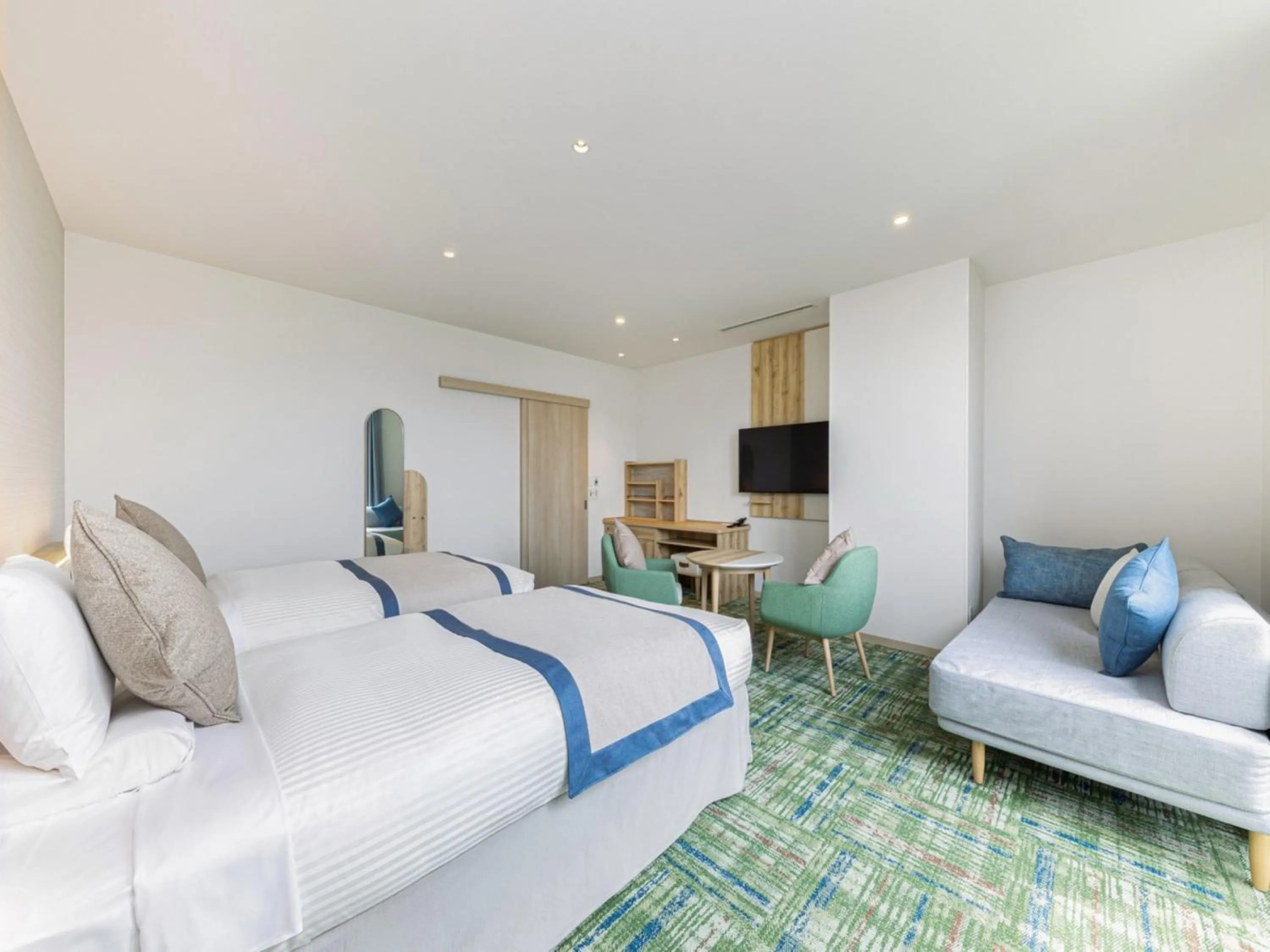 Photo of the whole room, Bed in KAMENOI HOTEL Ome