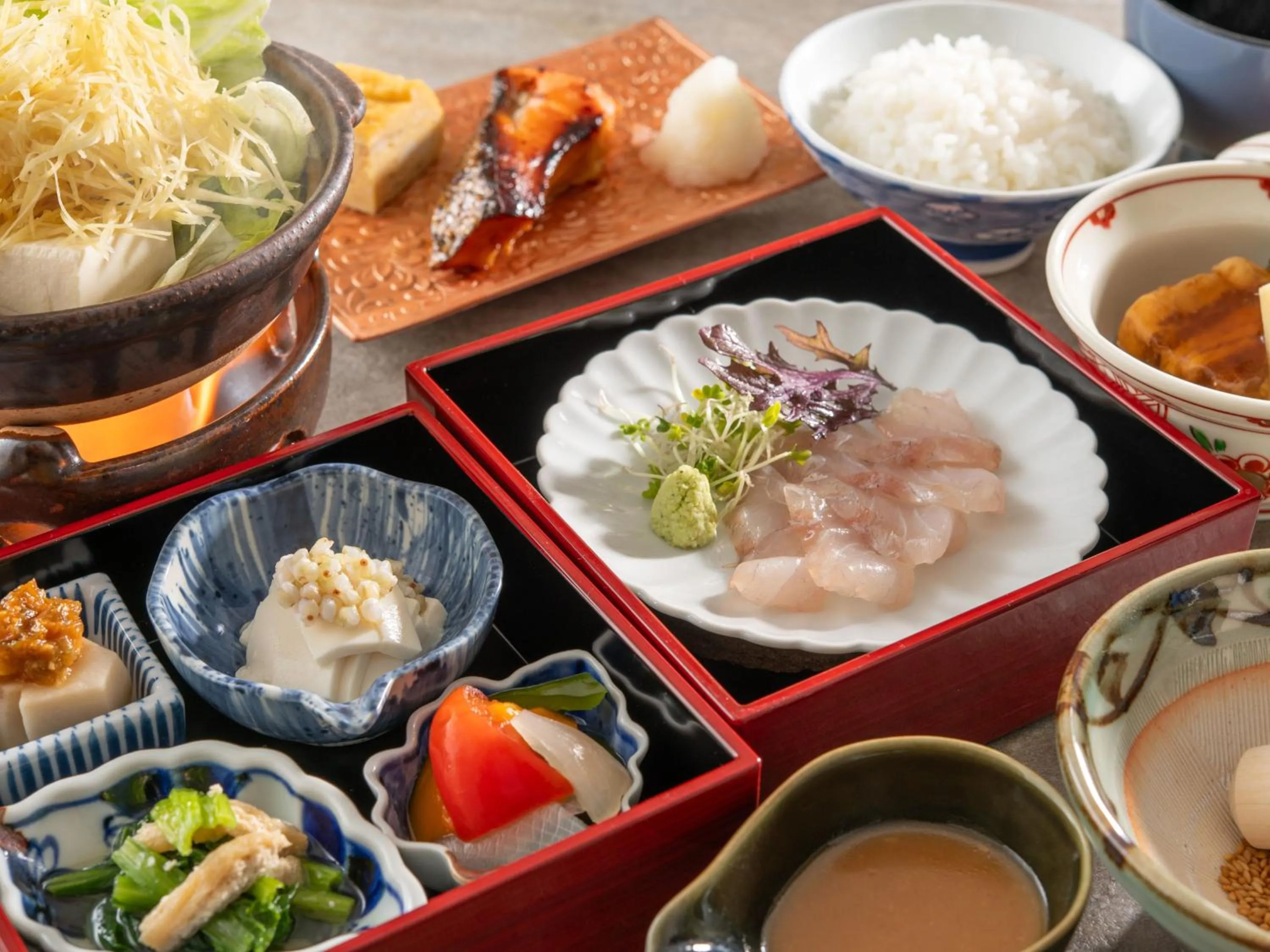 Food in KAMENOI HOTEL Ome