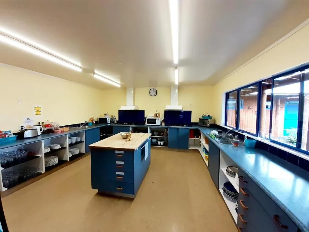 kitchen in Tongariro River Retreat