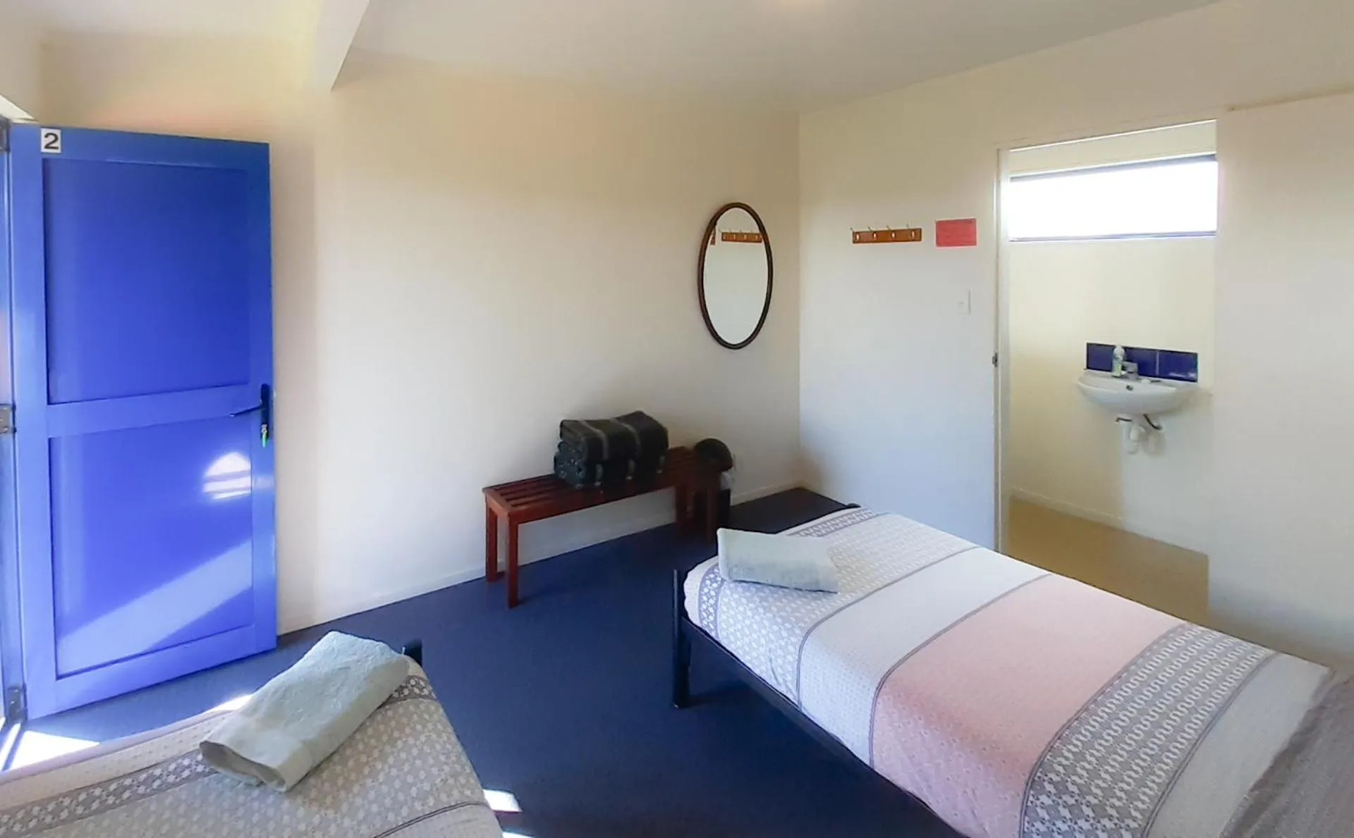 Shower, Bed in Tongariro River Retreat