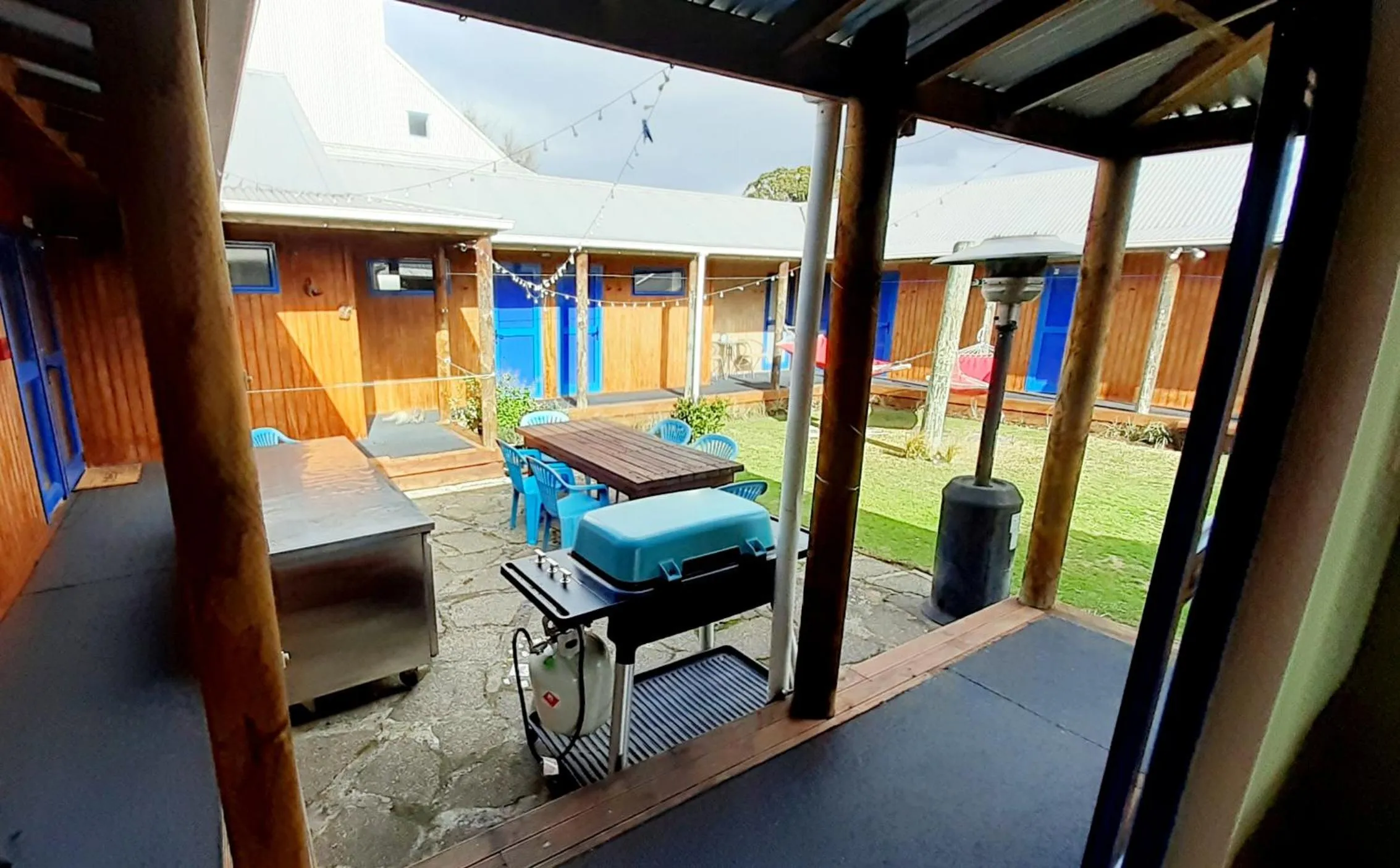 BBQ facilities in Tongariro River Retreat