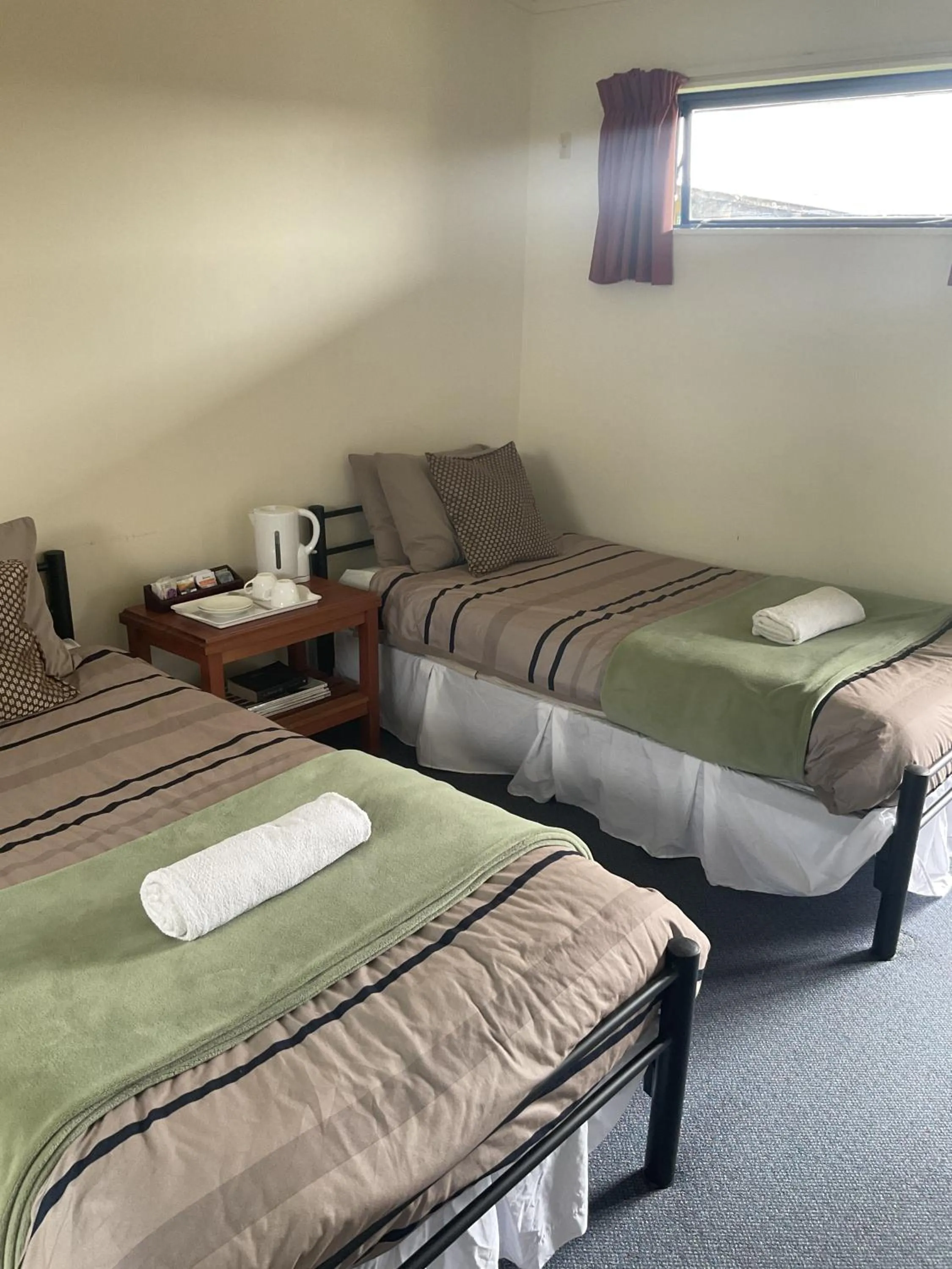 Bed in Tongariro River Retreat