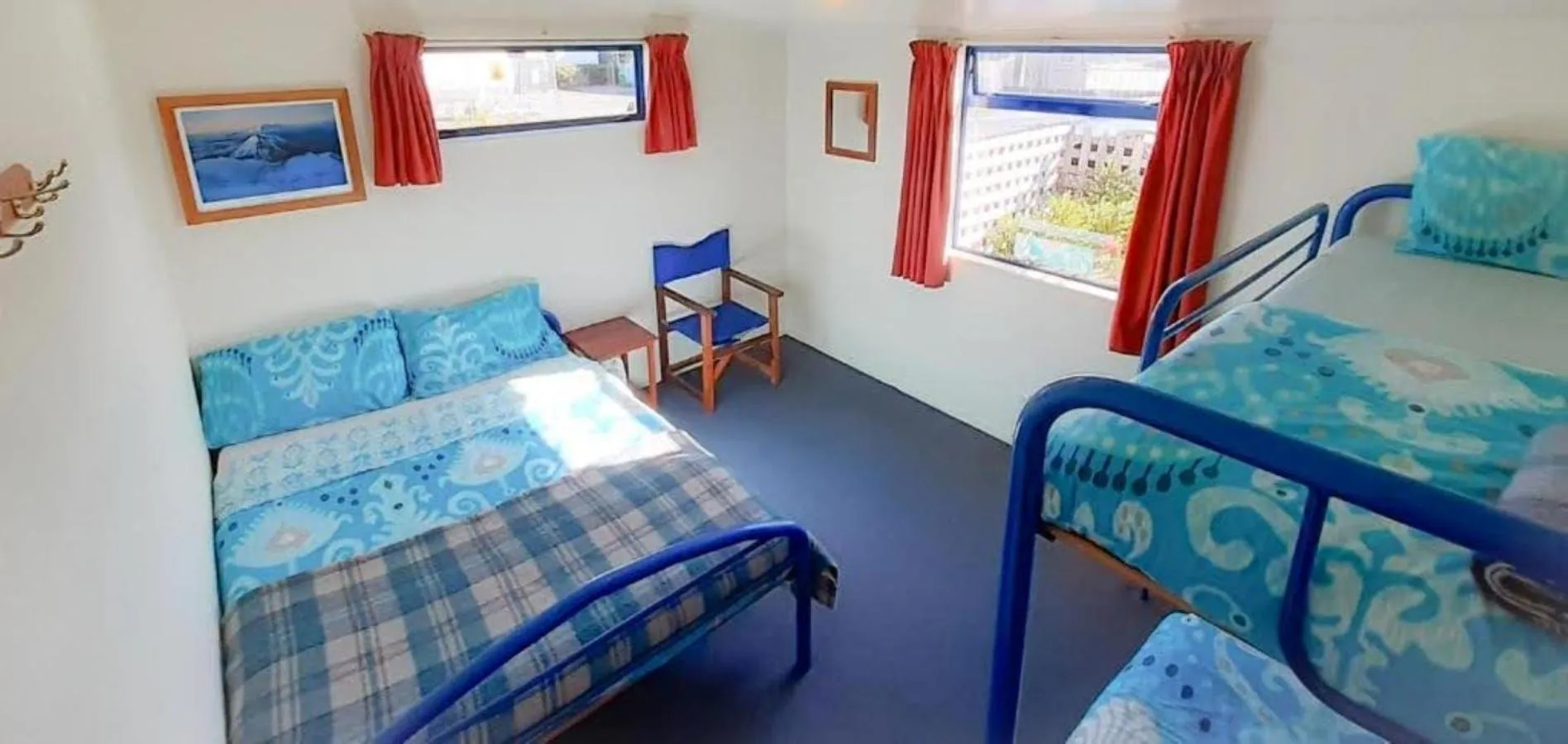 Bedroom, Bed in Tongariro River Retreat