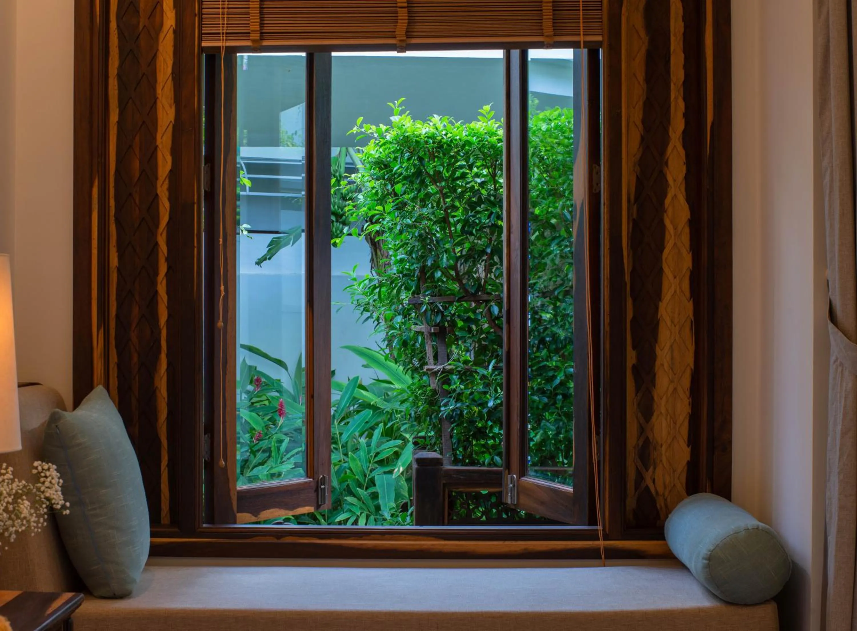 Garden view in Alibu Resort Nha Trang