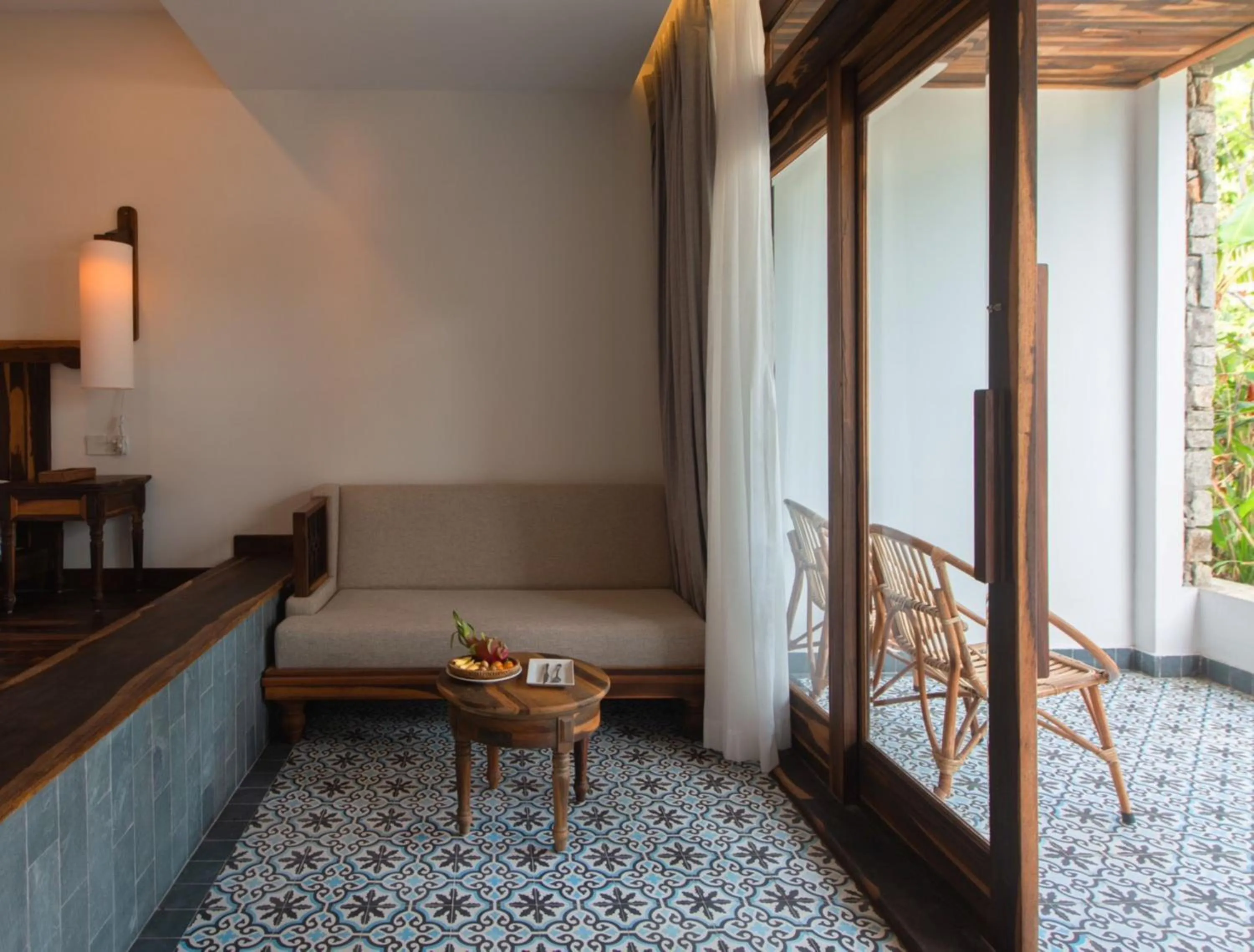 Balcony/Terrace in Alibu Resort Nha Trang