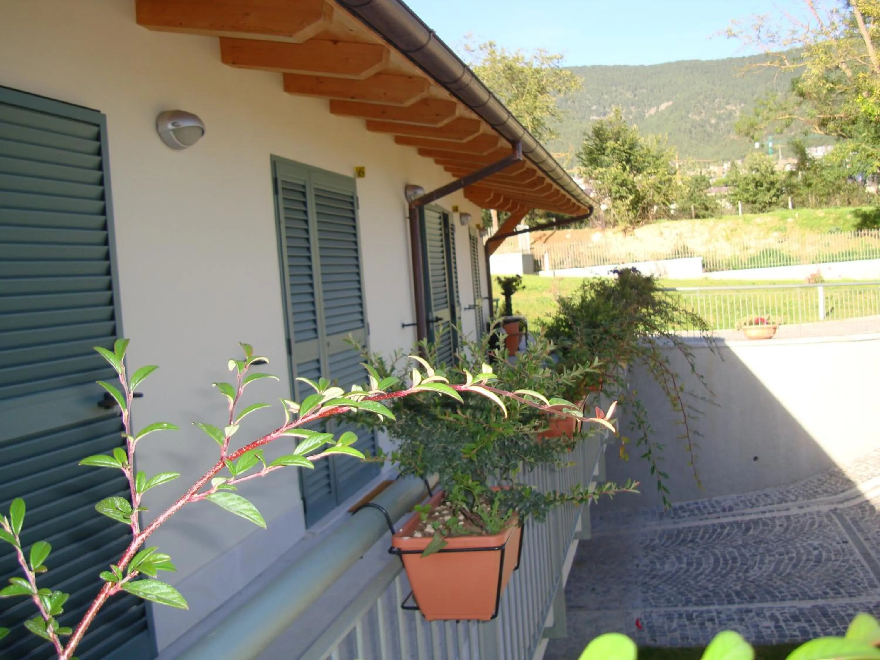 Balcony/Terrace in B&B Oasi Vetoio