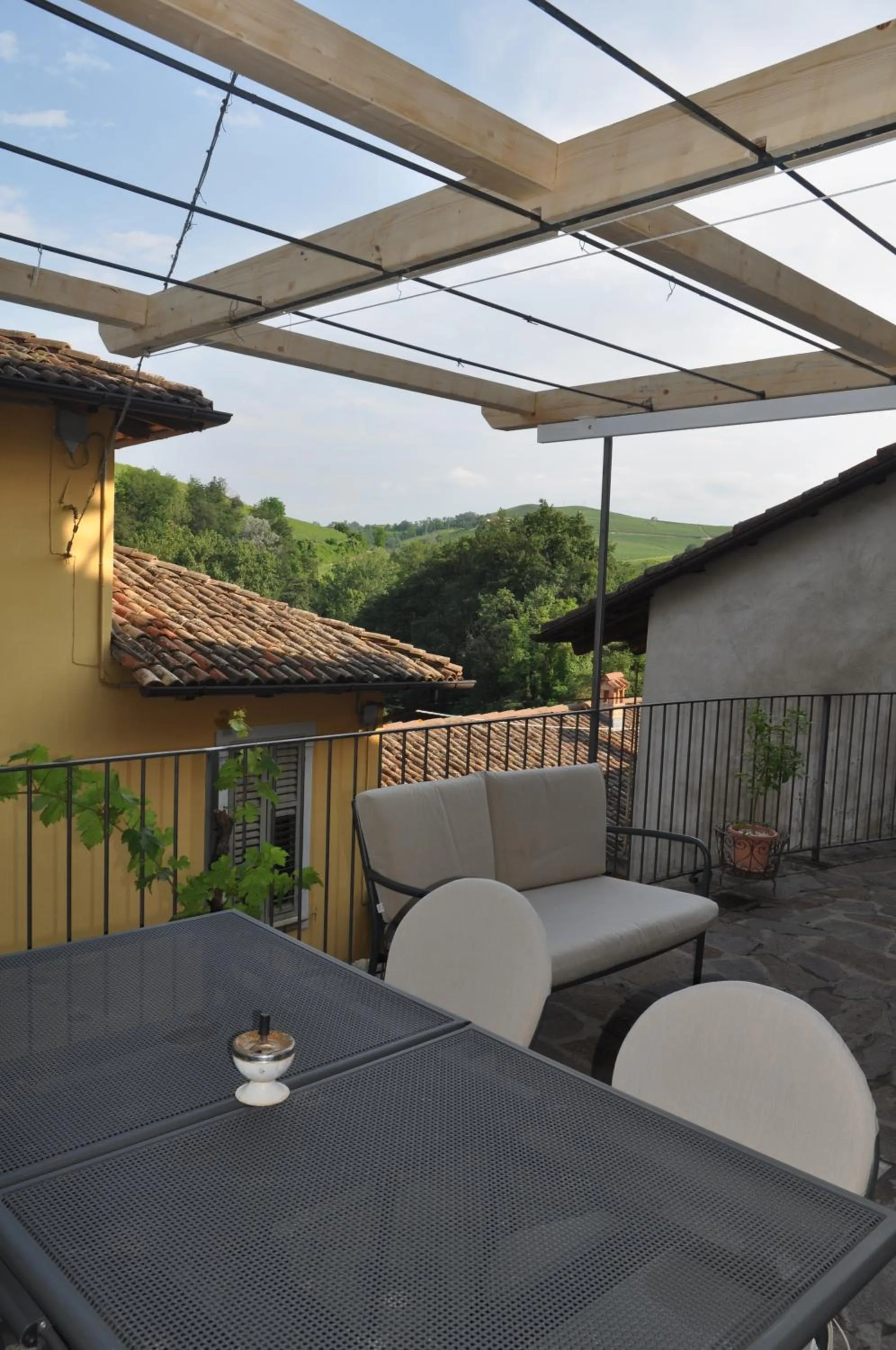 Patio in La Giolitta Accomodations