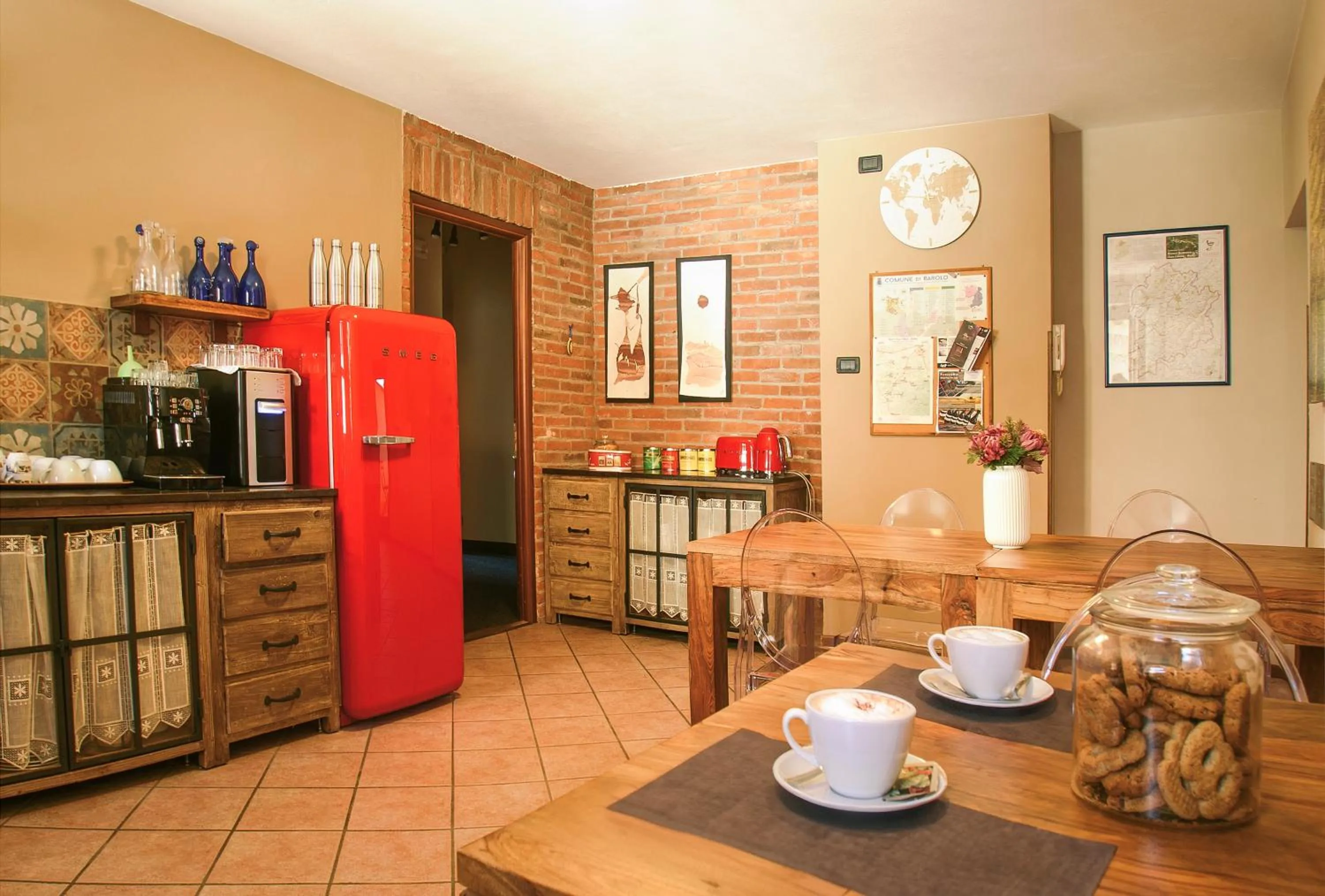 Kitchen or kitchenette in La Giolitta Accomodations