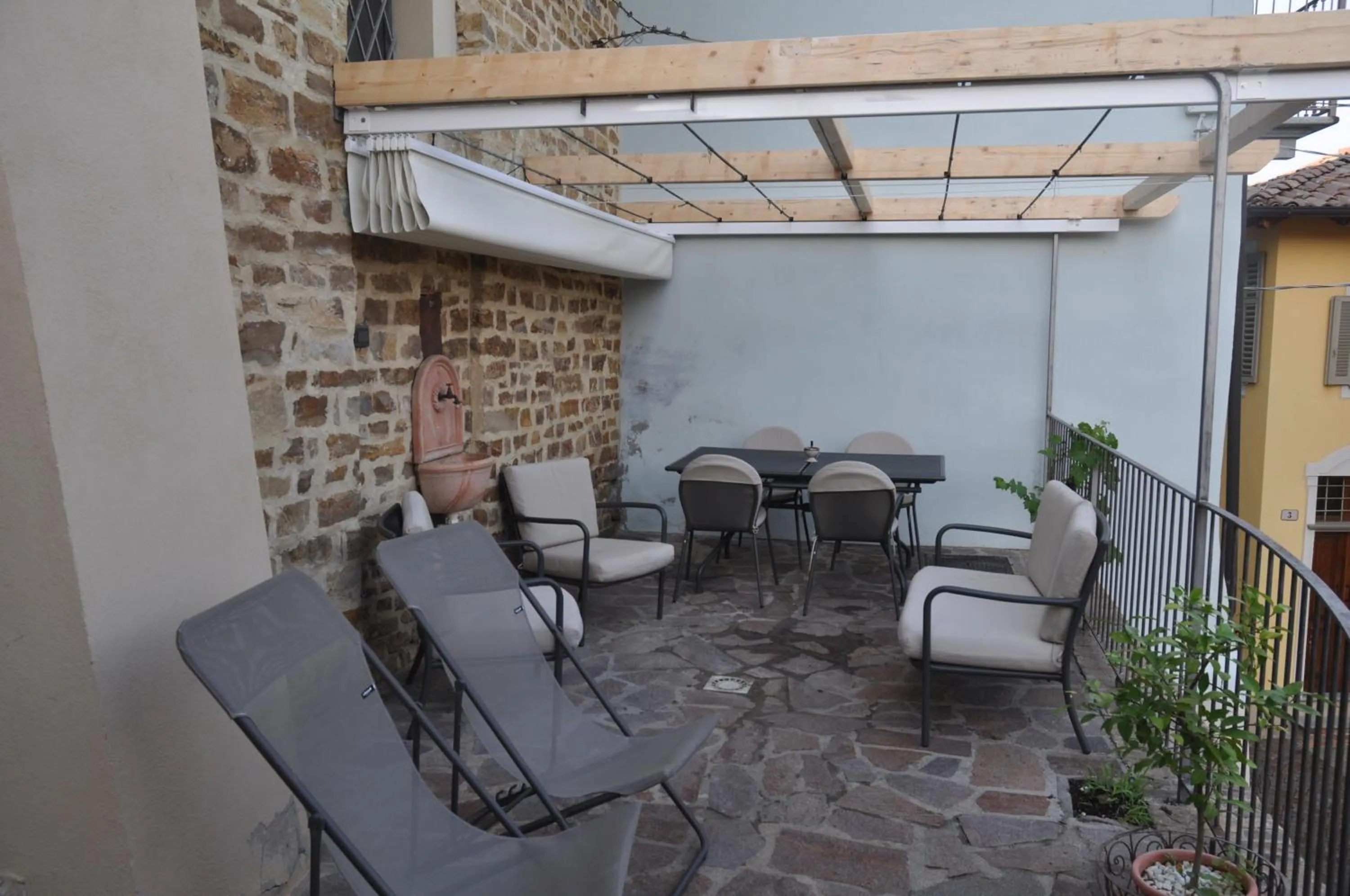 Balcony/Terrace in La Giolitta Accomodations