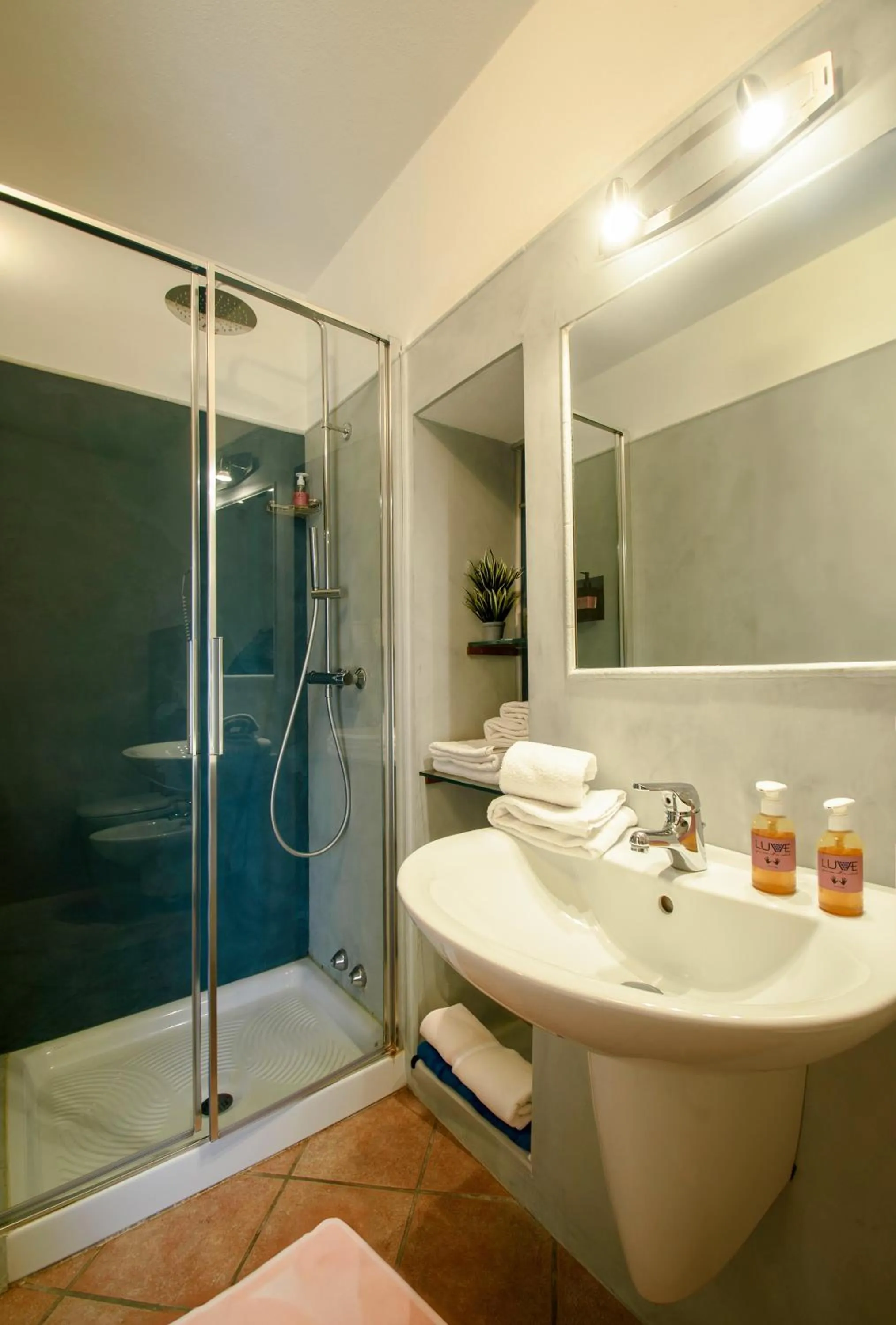 Toilet in La Giolitta Accomodations