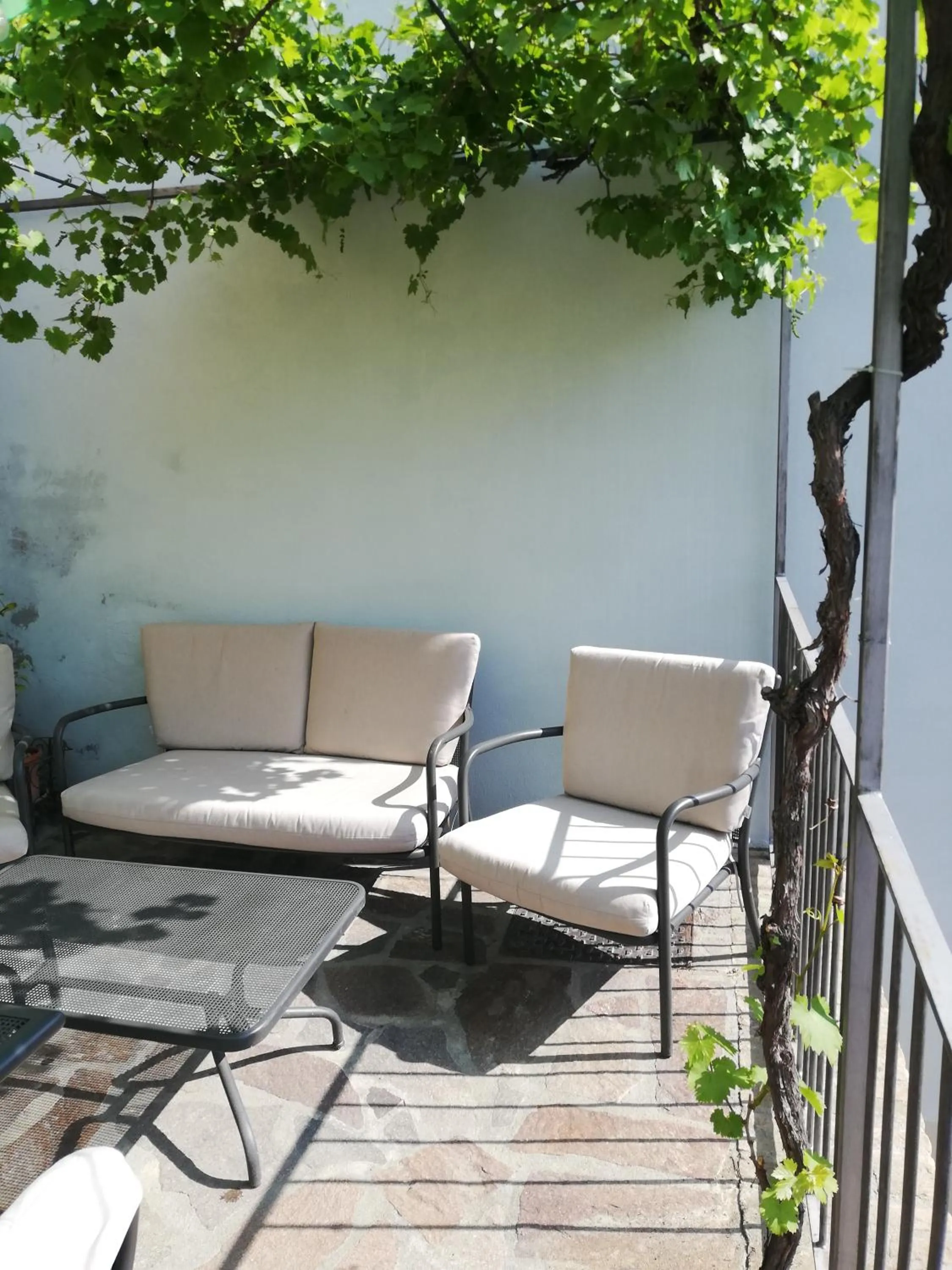 Patio in La Giolitta Accomodations