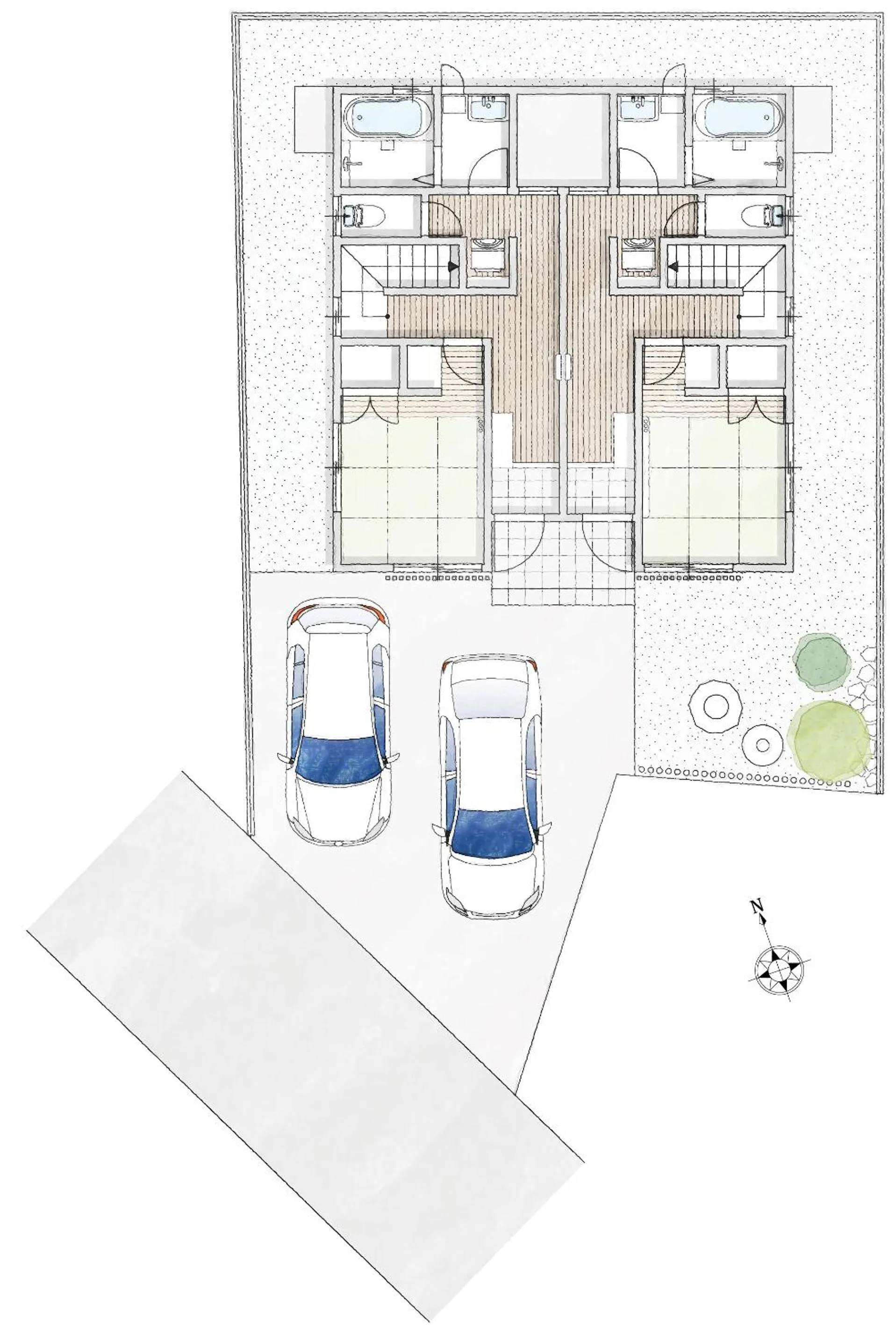 Floor plan in FUJI-AKATSUKI Kuu