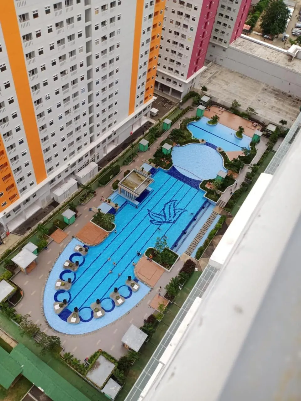 Bird's eye view in Apartment Green Pramuka by Vincent
