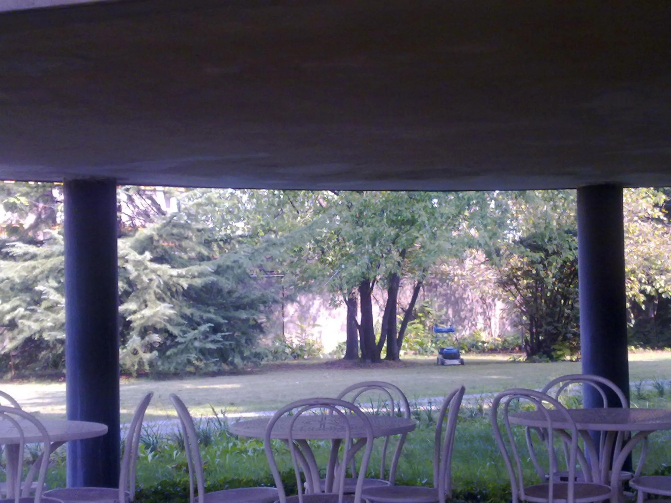 Patio in Albergo Villa & Roma