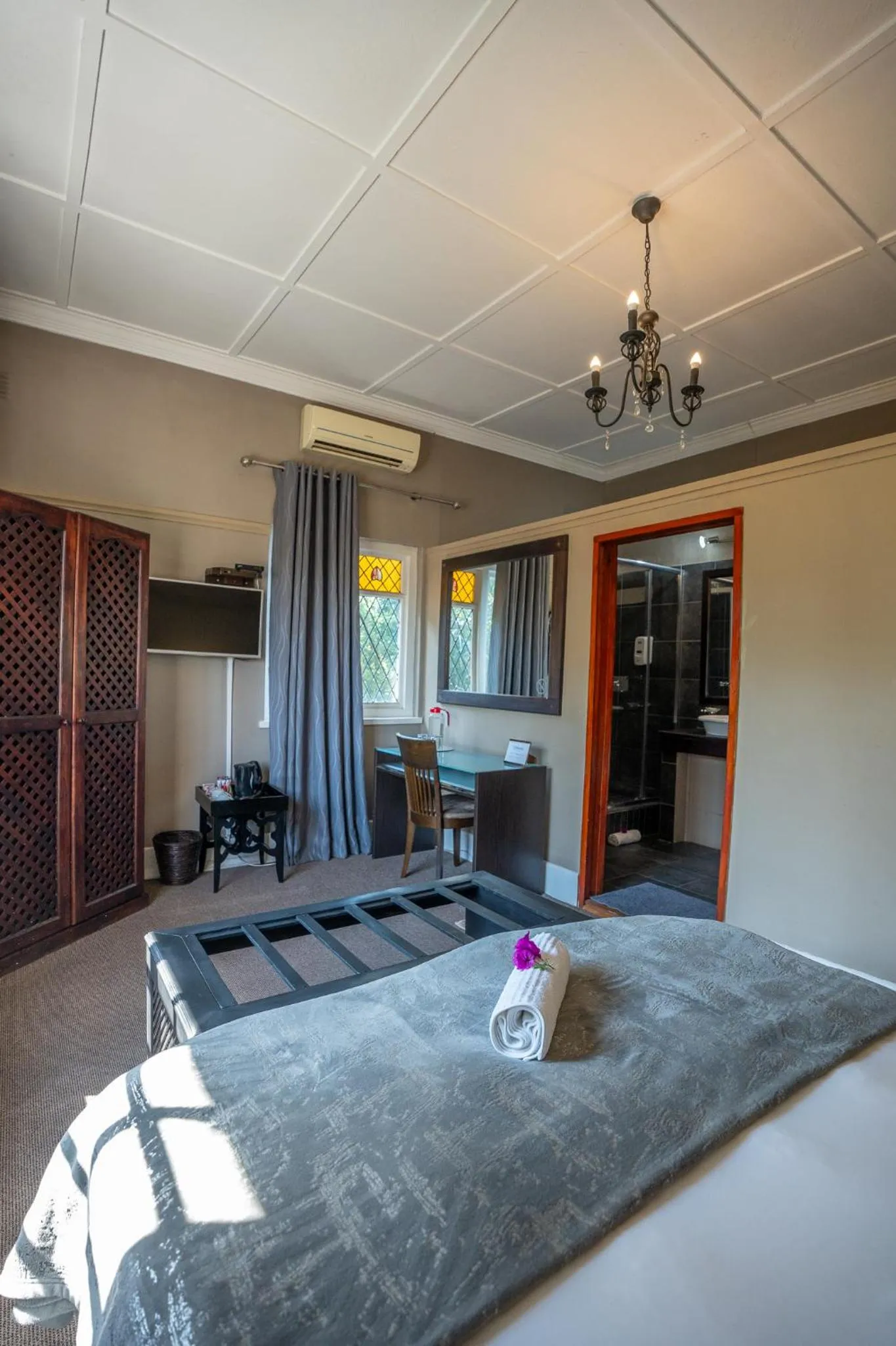 Bedroom in Palm Tree Manor