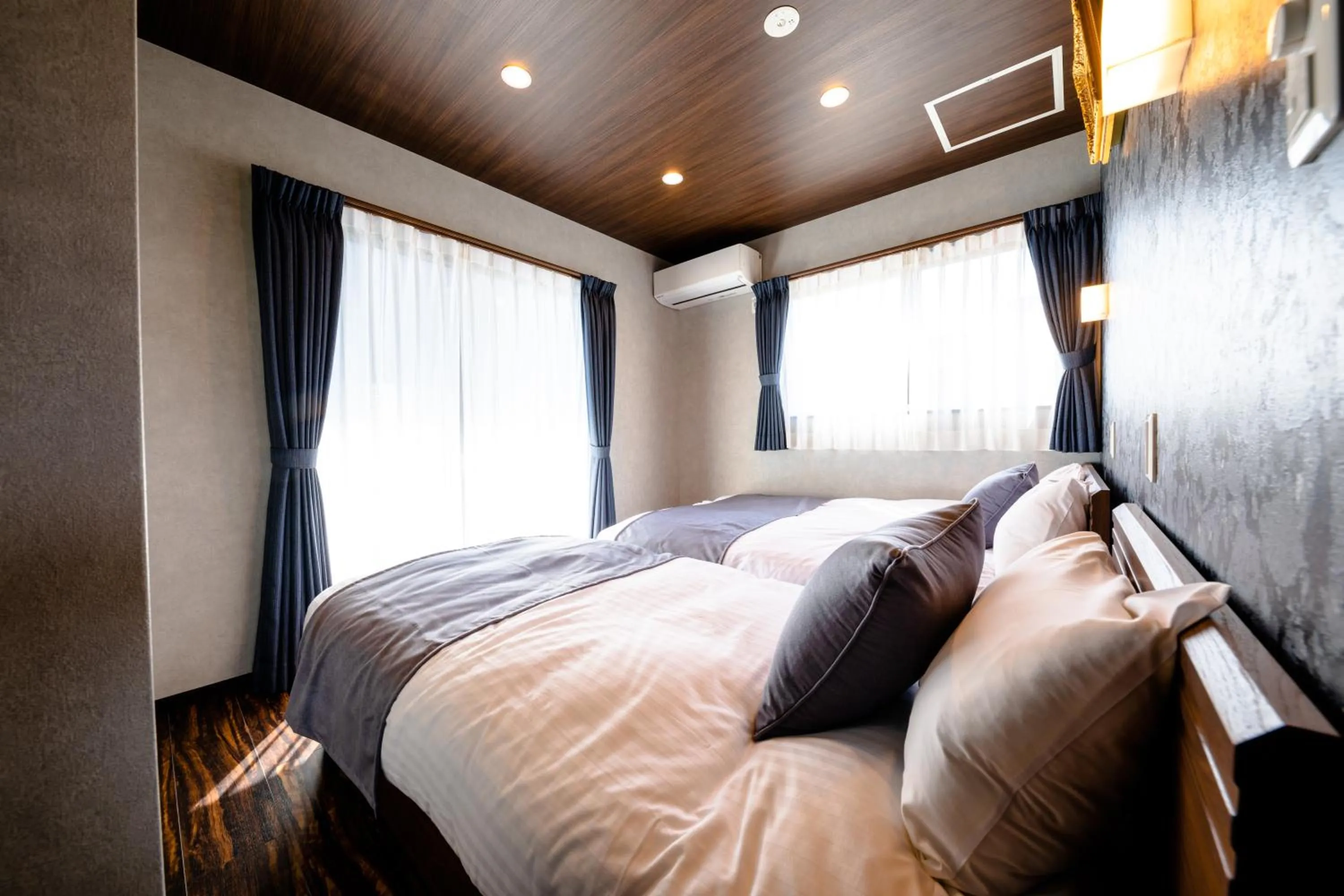 Bed in 22 ORIYA Mt Fuji -錦NISHIKI-