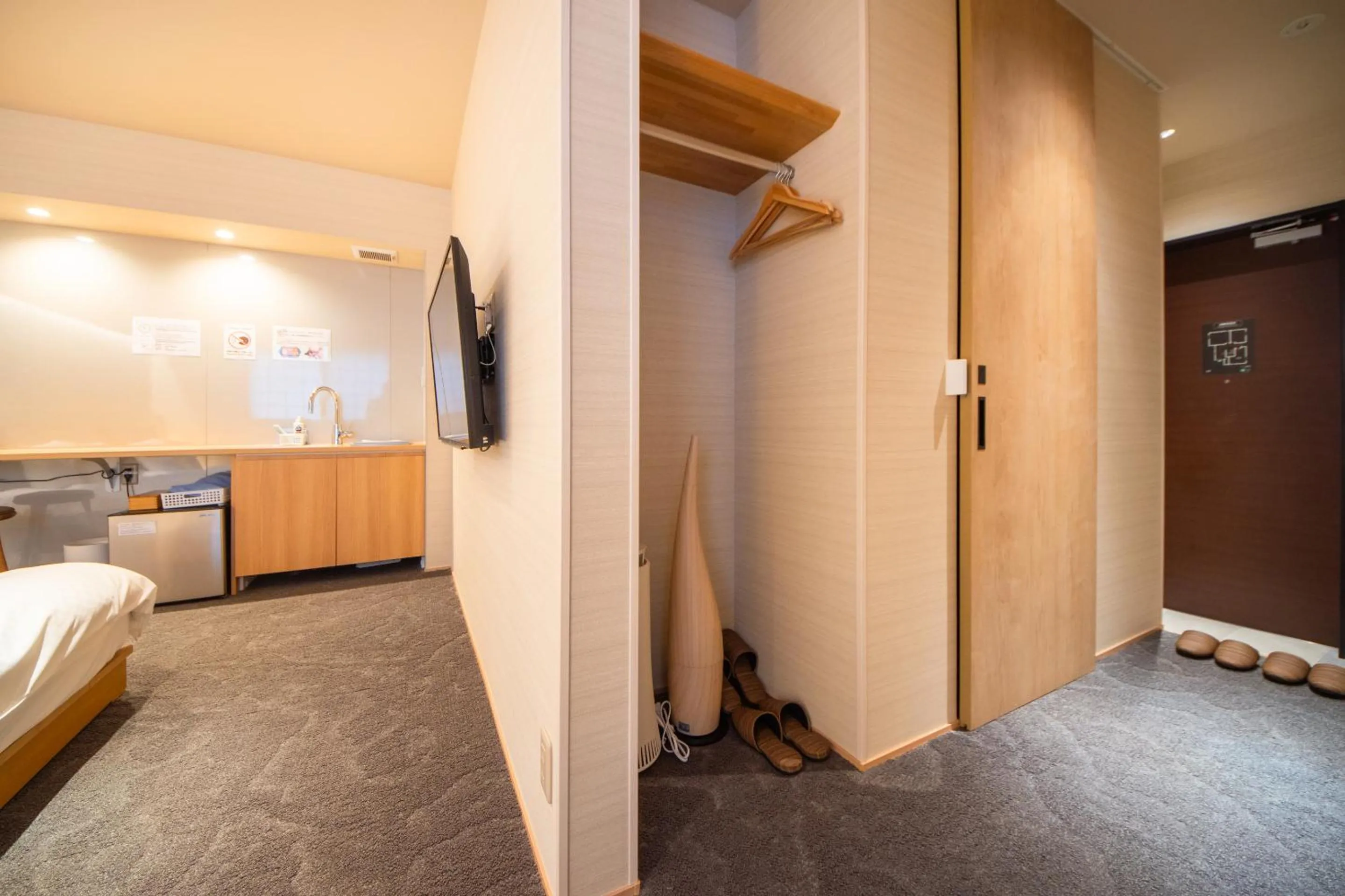 Photo of the whole room, Bed in Hotel Naranohamori