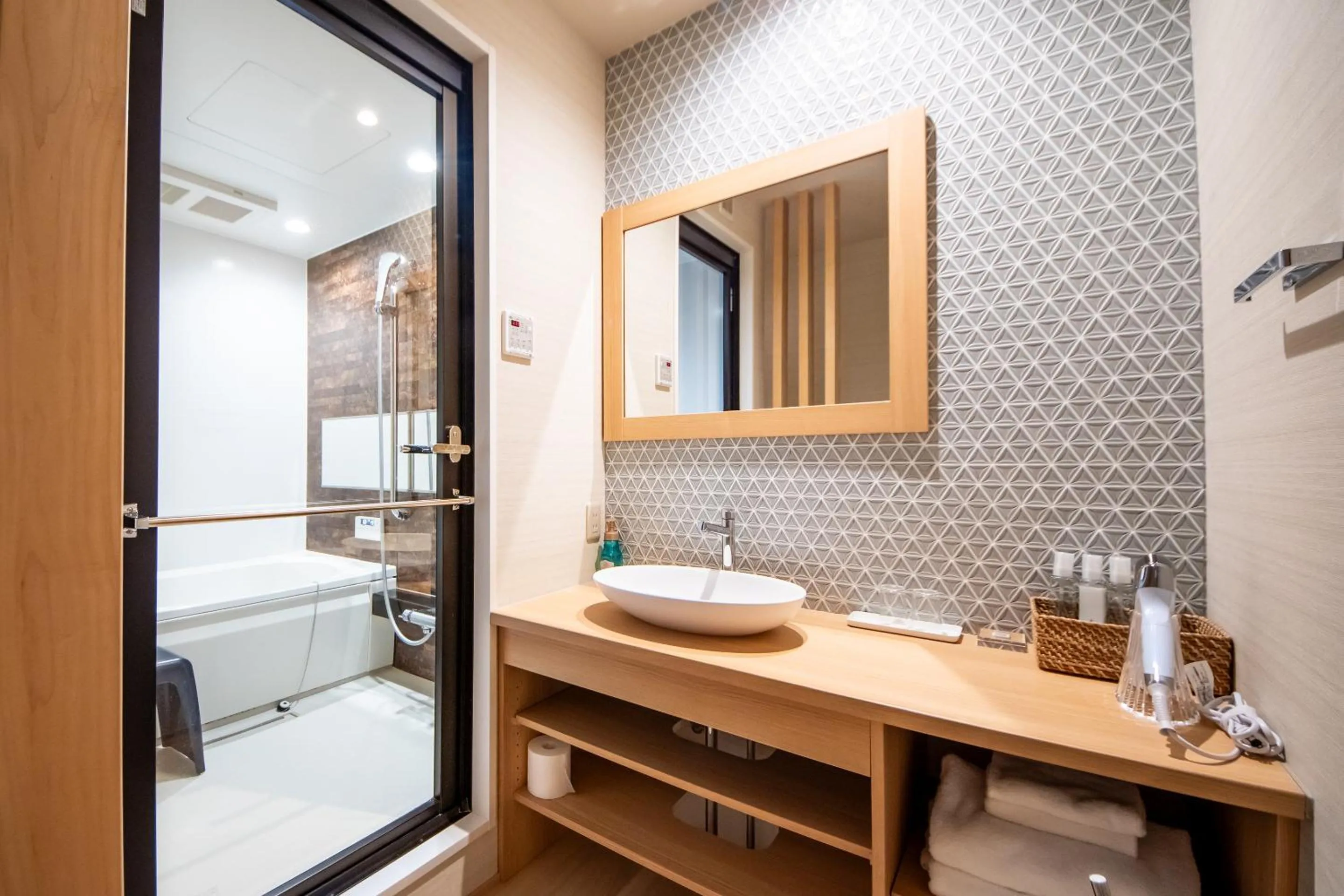 Bathroom in Hotel Naranohamori