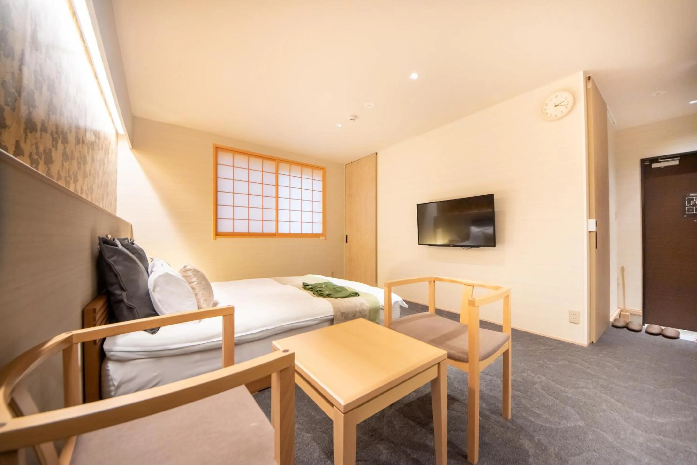 Bed in Hotel Naranohamori