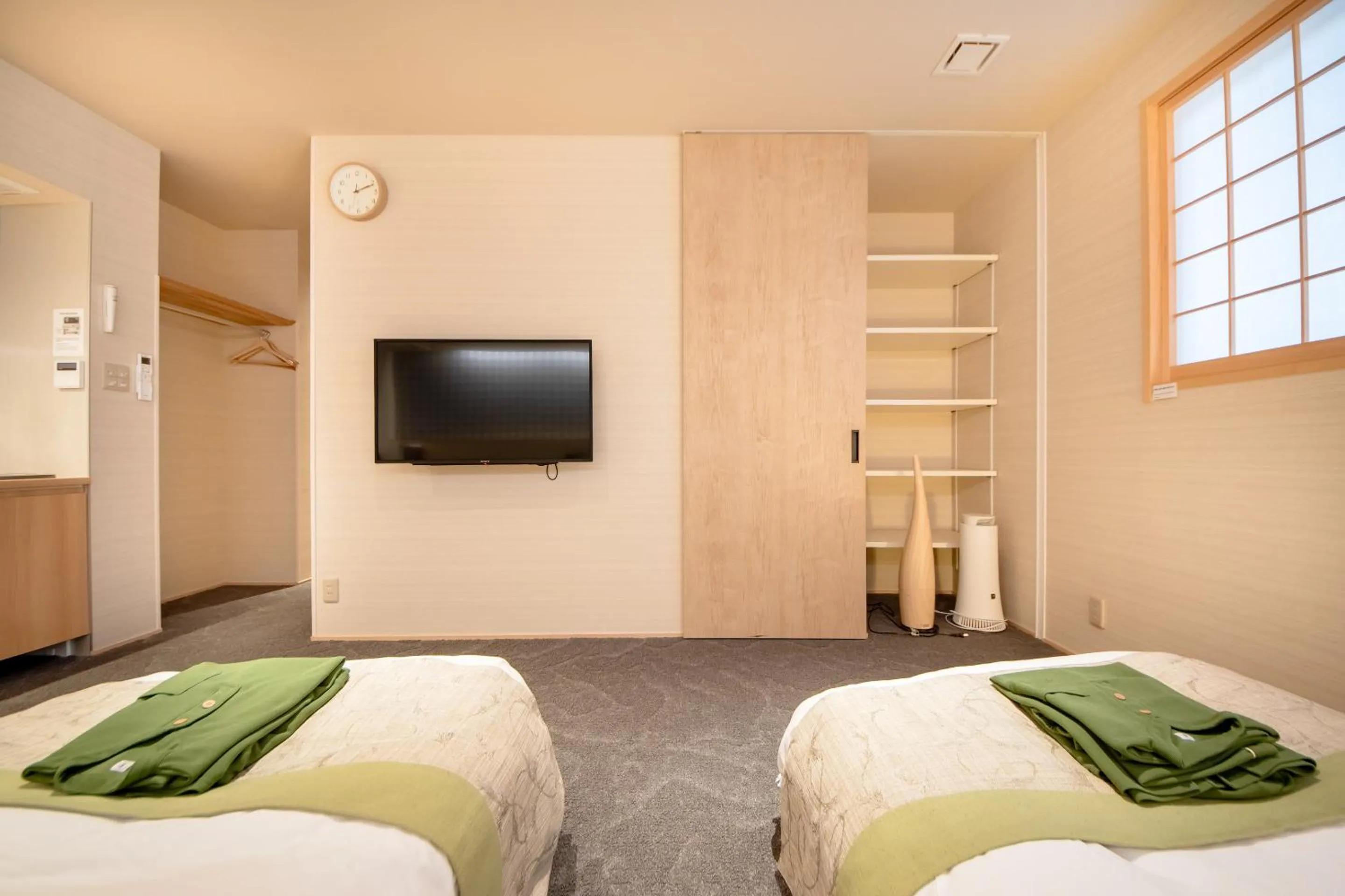 Bed in Hotel Naranohamori