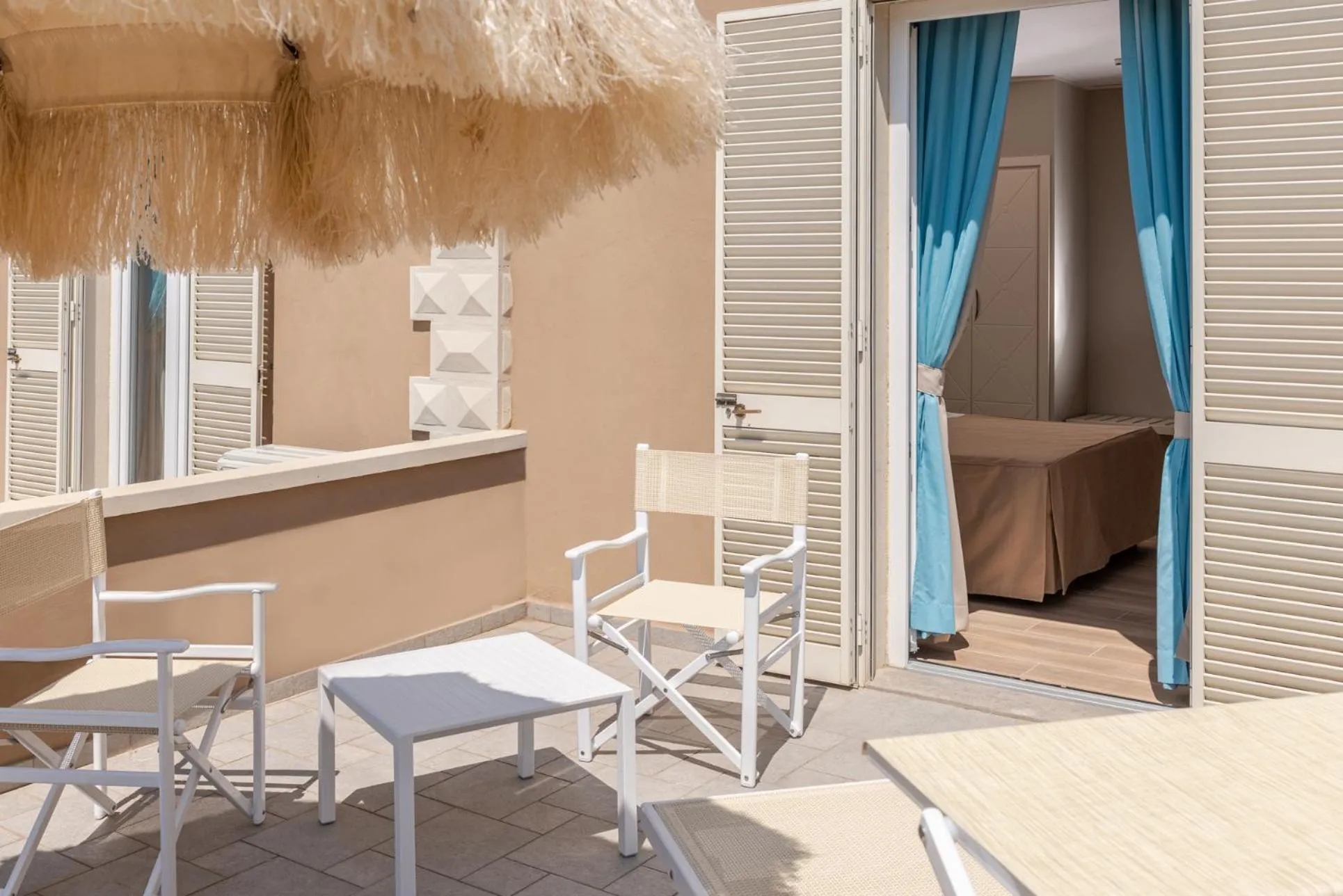 Patio in Hotel Villa Bolgheri