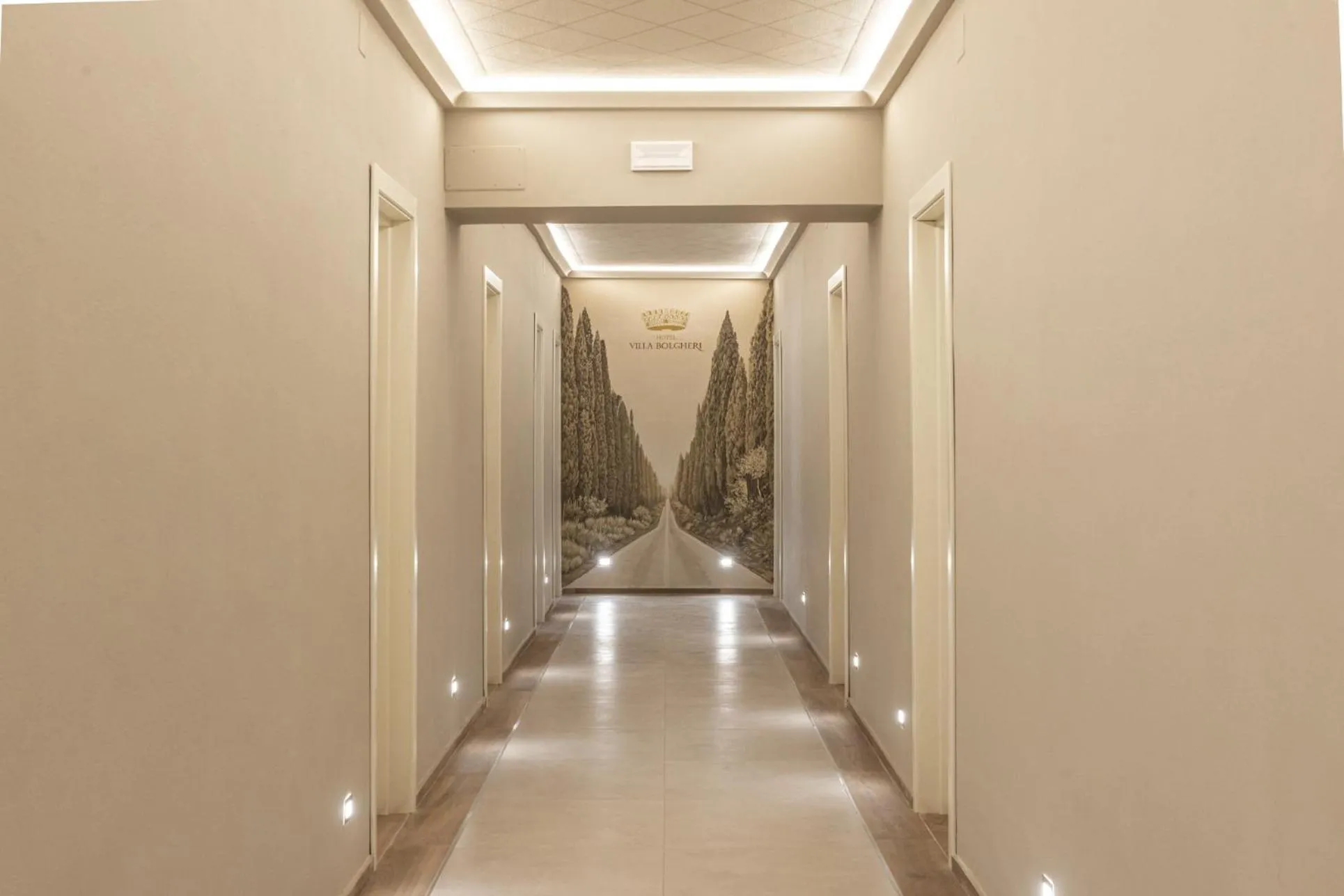 Decorative detail in Hotel Villa Bolgheri