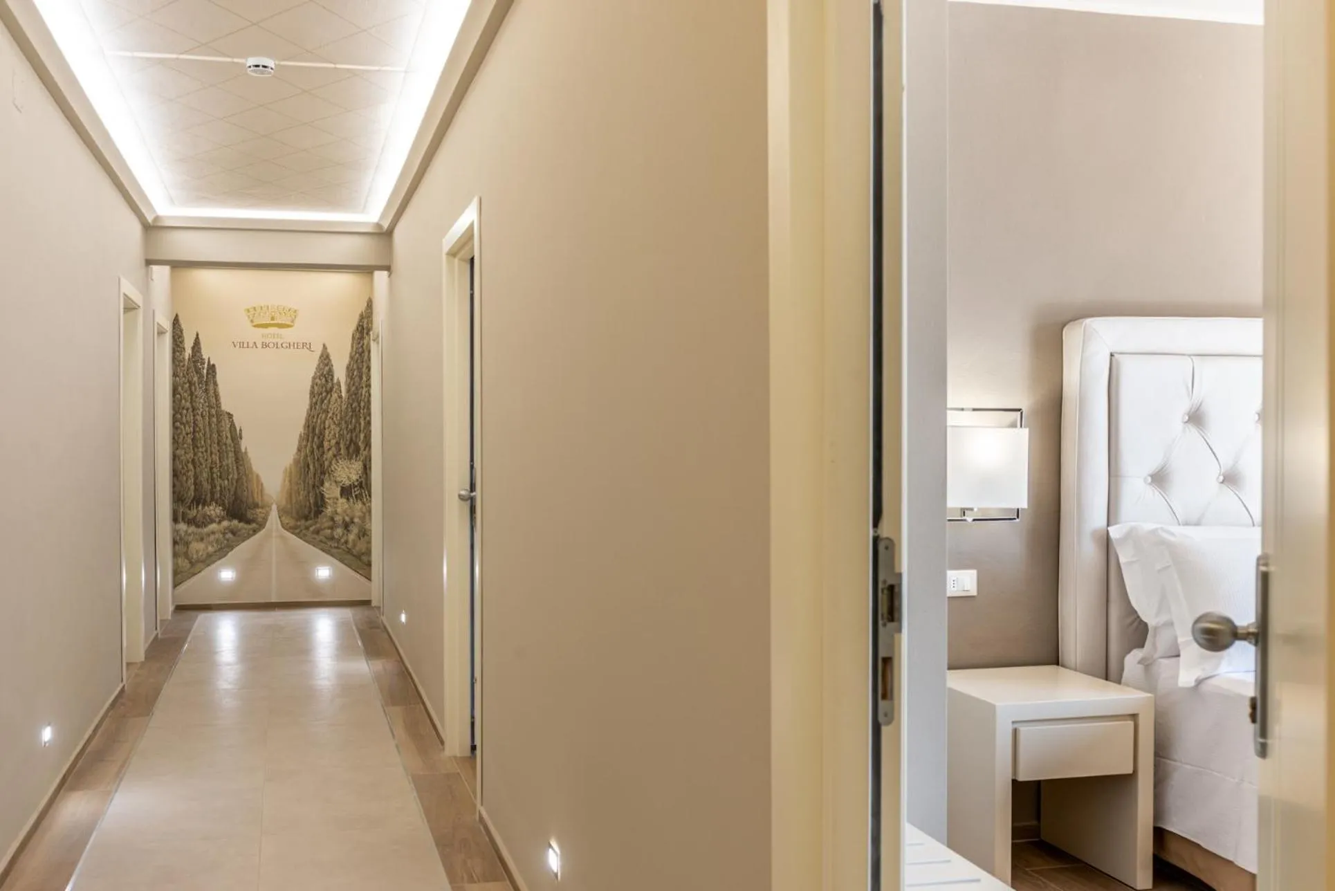 Decorative detail in Hotel Villa Bolgheri