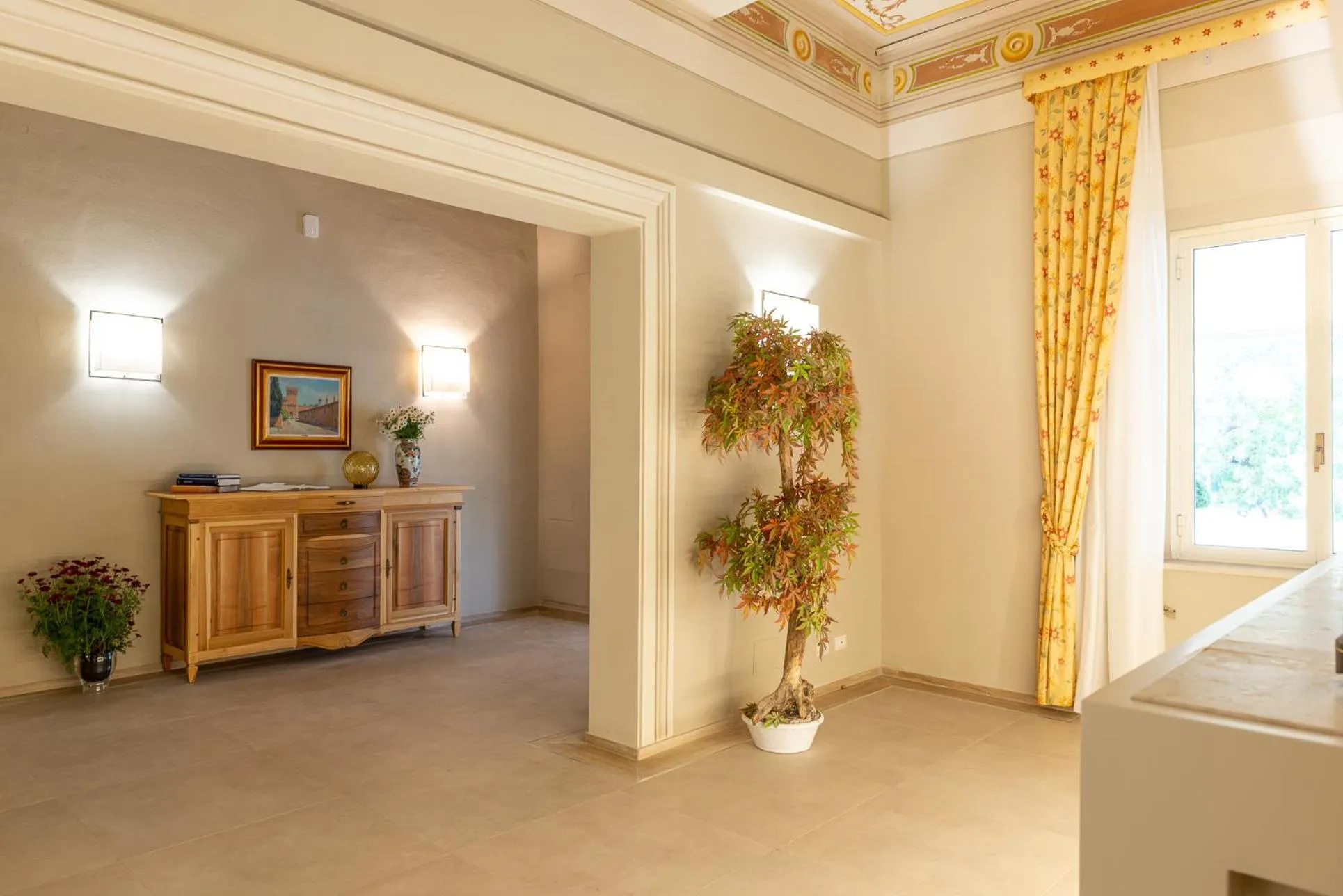 Lobby or reception in Hotel Villa Bolgheri