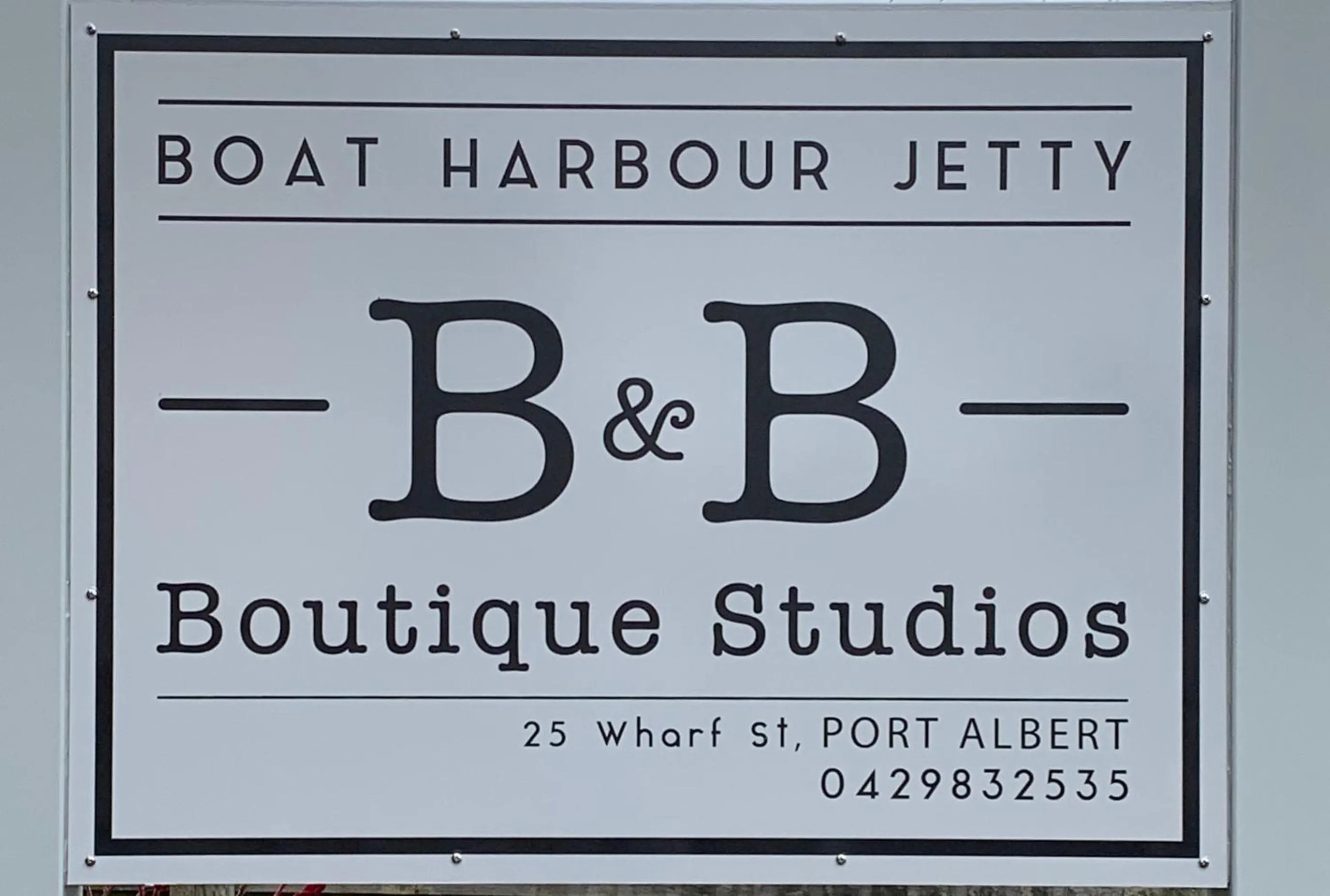 Property logo or sign in Boat Harbour Jetty B&B