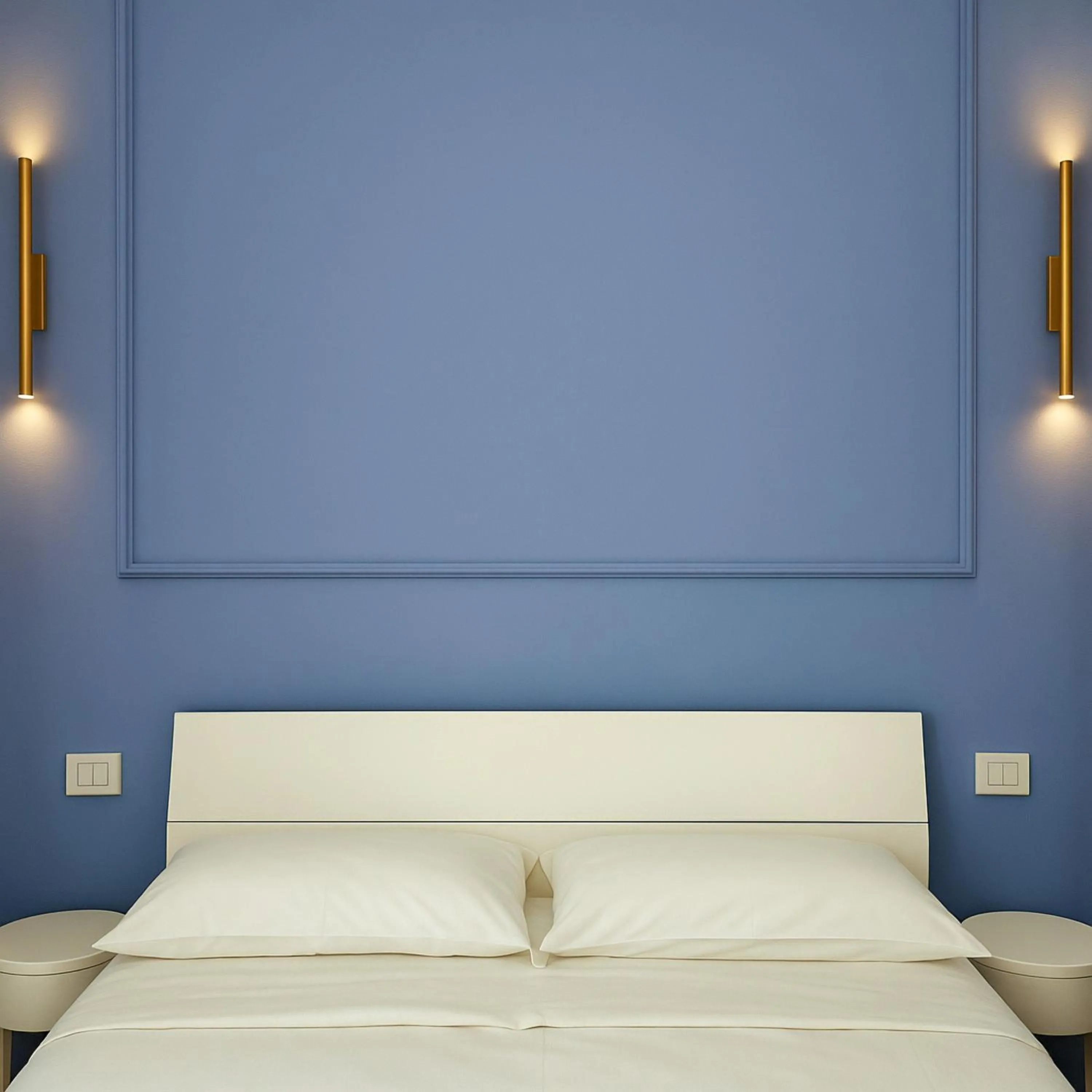 Bed in B&B Aurelia Garden Rooms