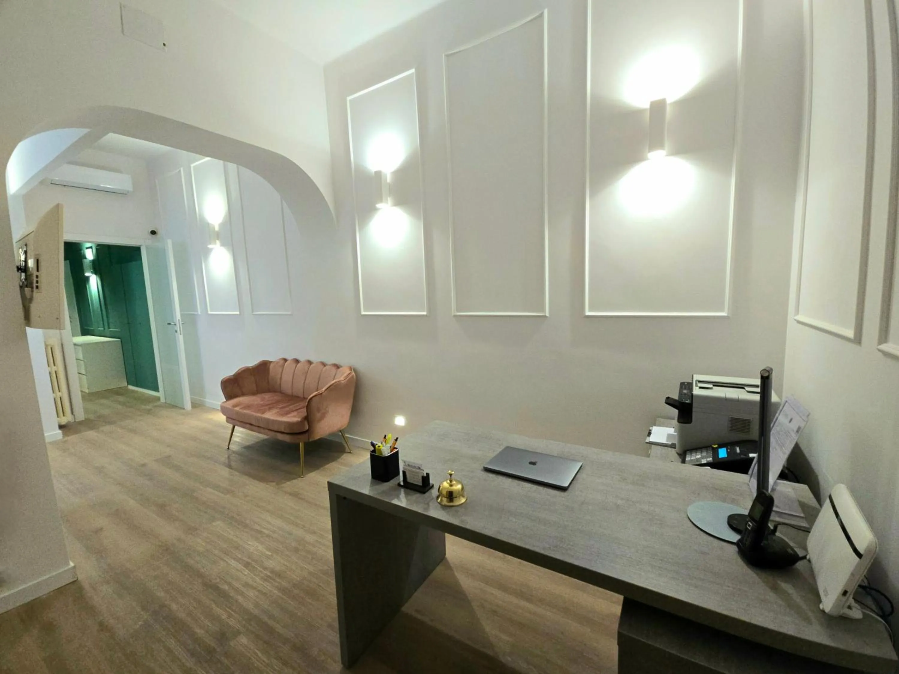 Living room in B&B Aurelia Garden Rooms