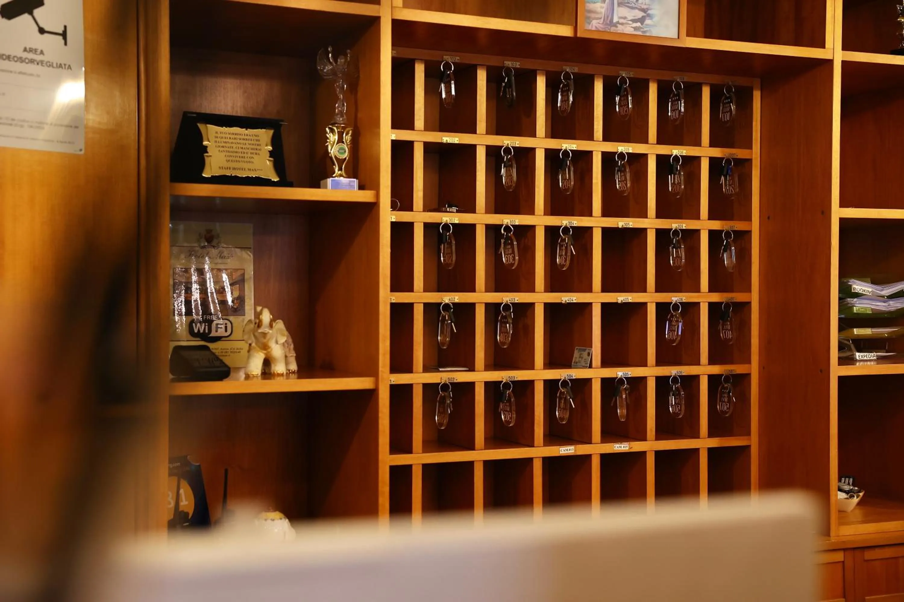 Lobby or reception in Hotel Max