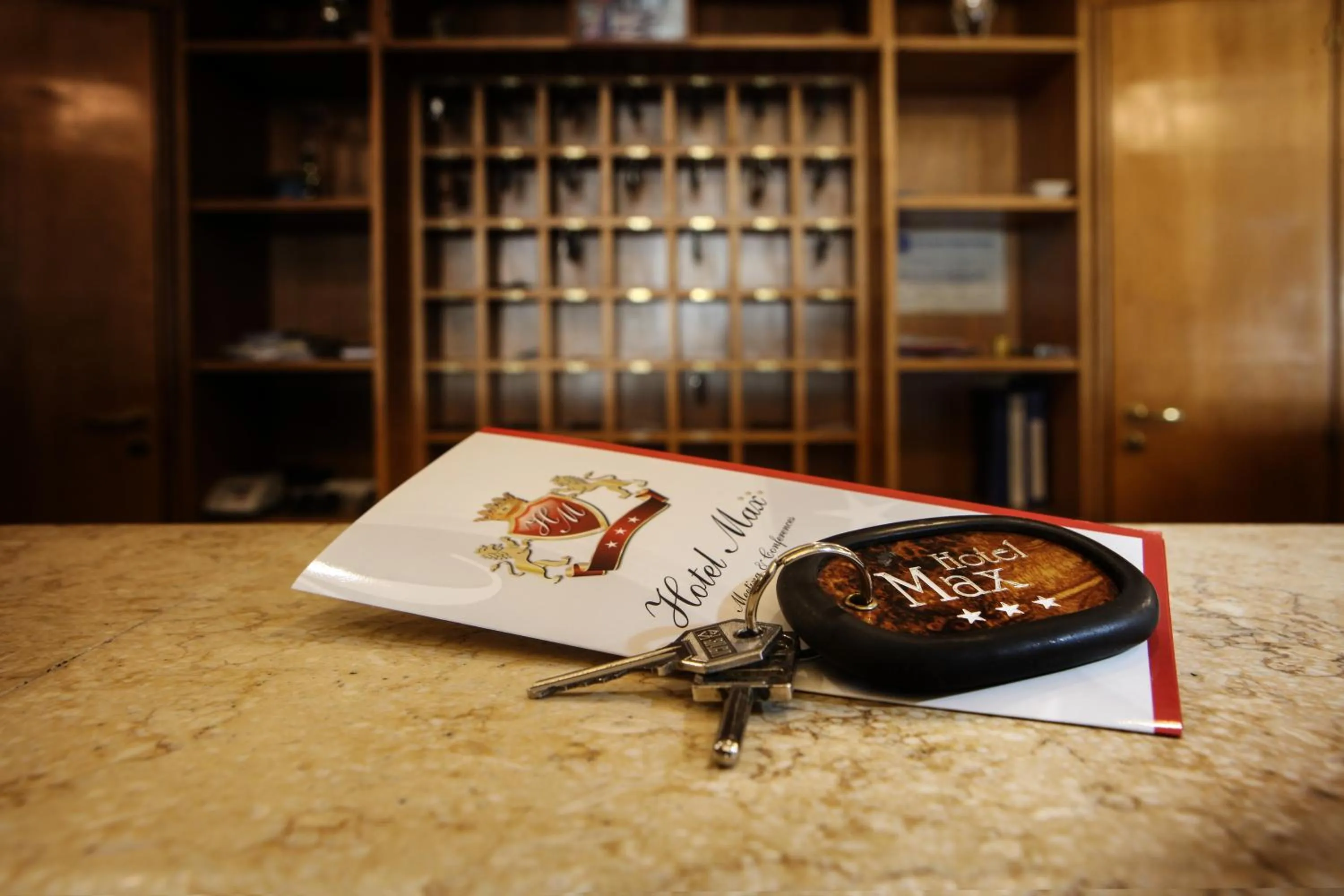 Lobby or reception in Hotel Max