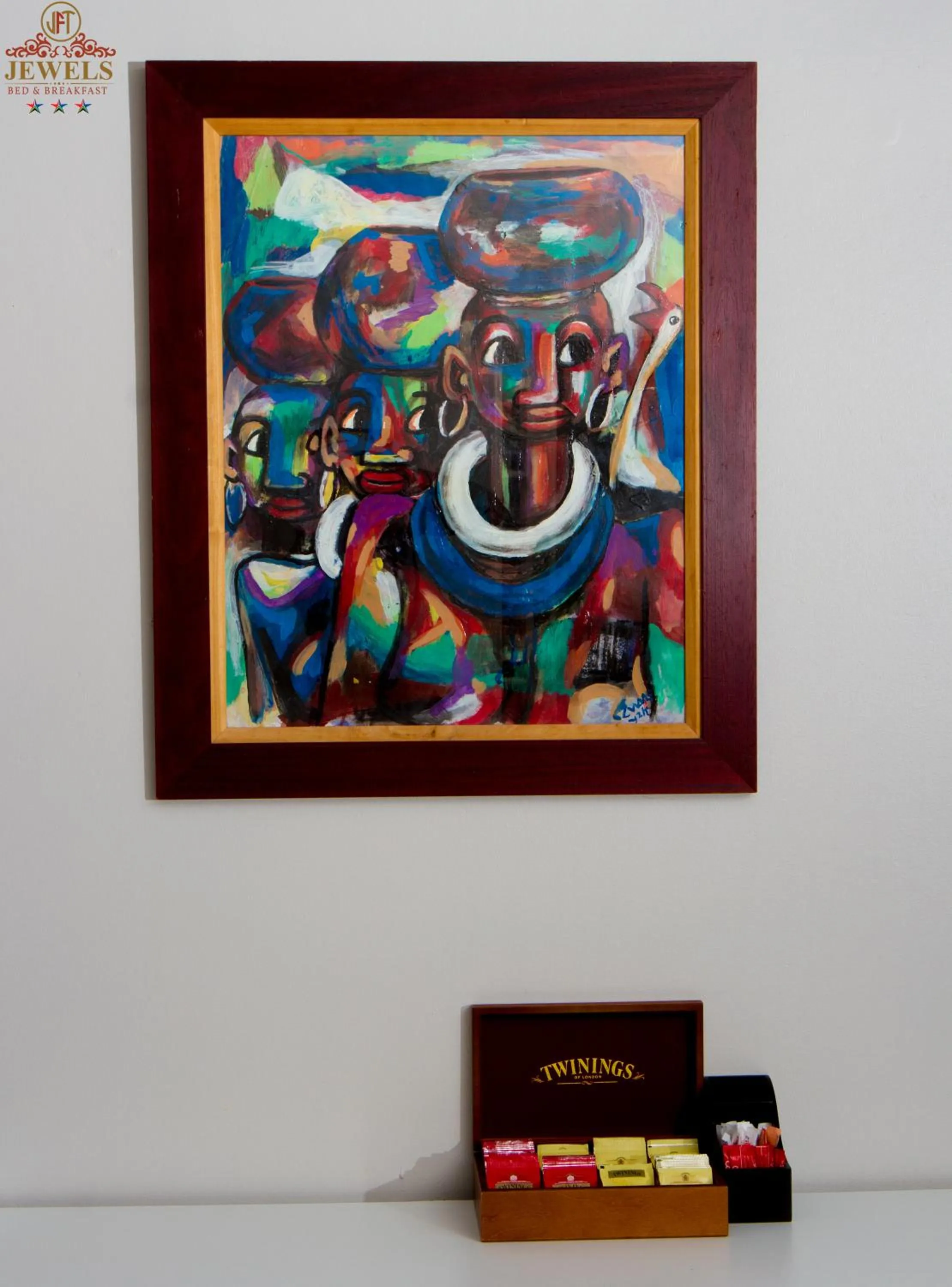 Decorative detail in JFT Jewels Guest House